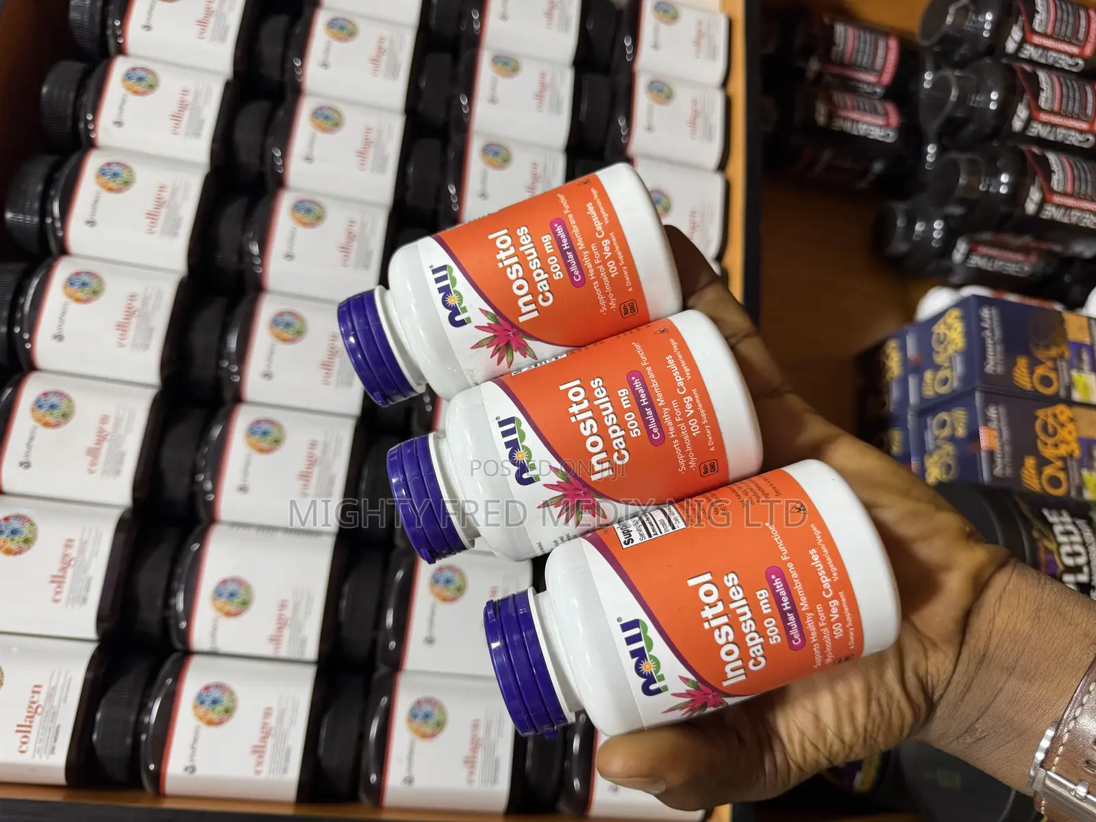 Now Inositol Capsule 500mg