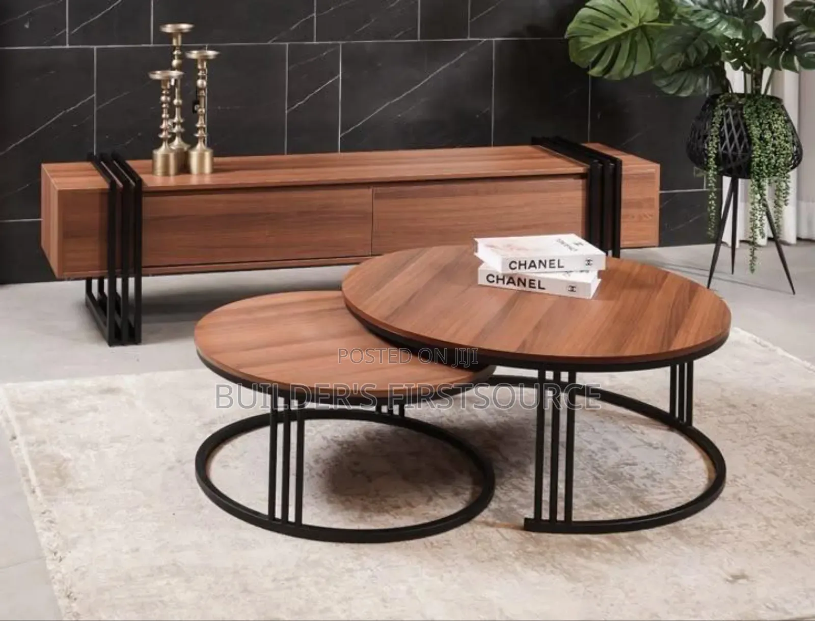 For Sale: Twin Pair Center Table and Tv Console