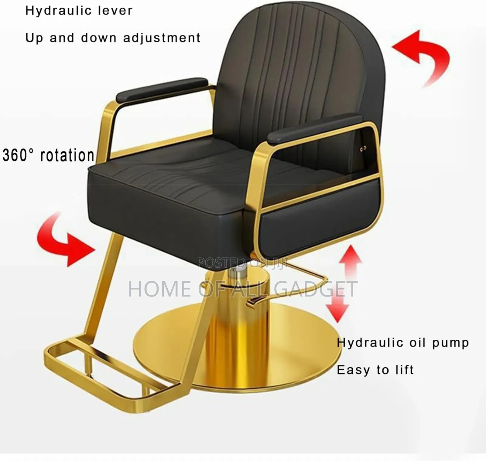 Barber Chair for Home and Professional Hair Salon