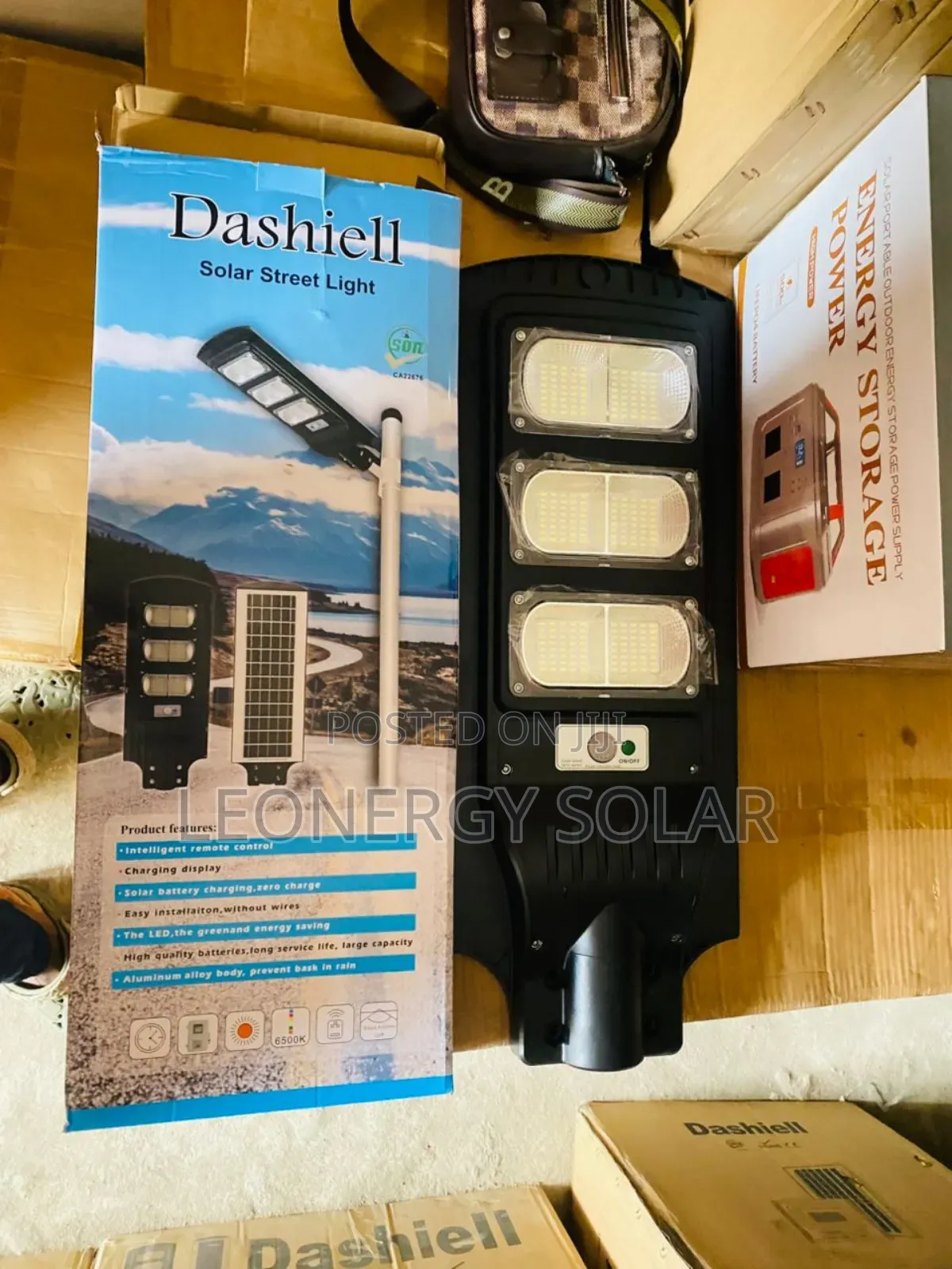 Dashiell 3eyes Divided Solar Street Light