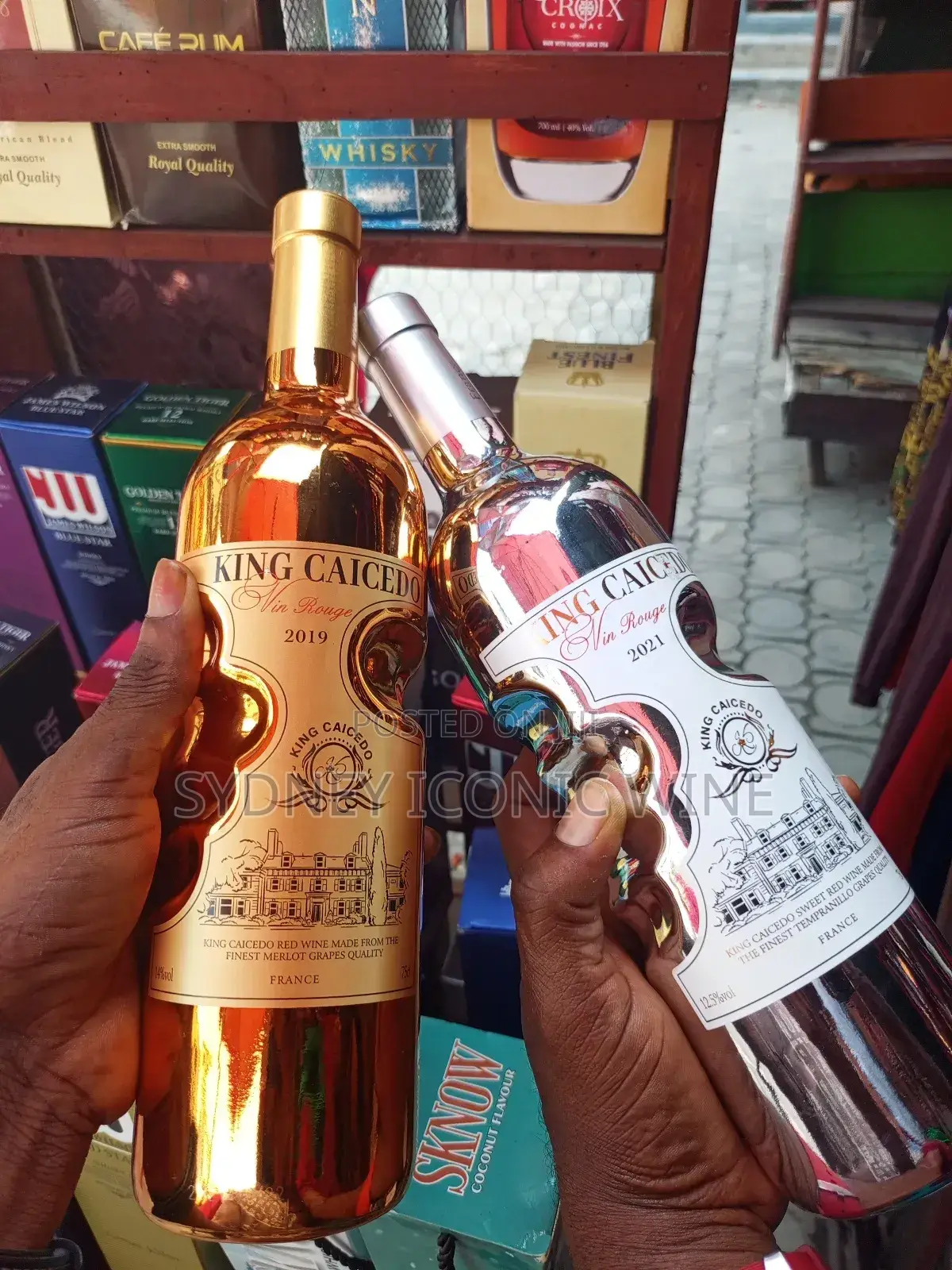 King Caicedo Vin Rouge Red Wine