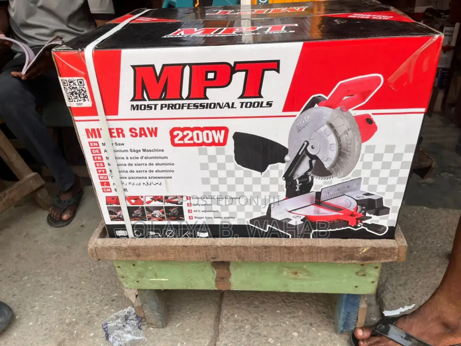 MPT 2200w Miter Saw Mms2503 – 250mm Professional Cutter