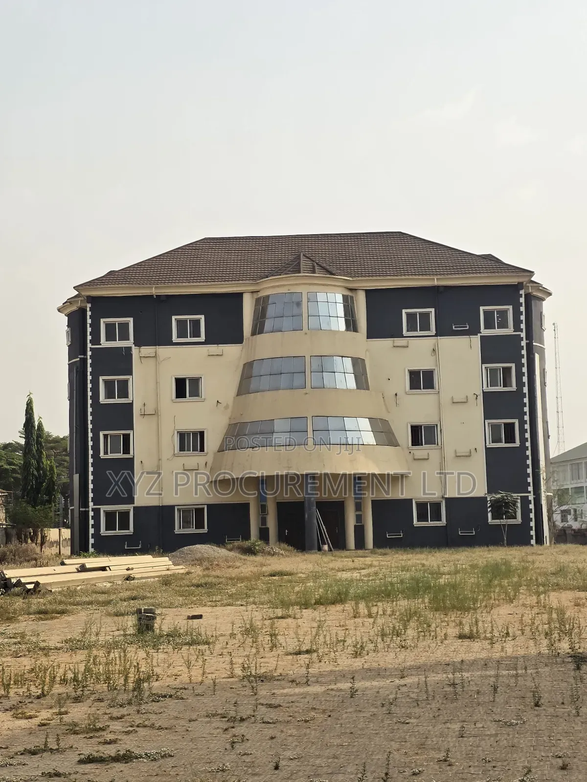 Massive Building With Ample Parking in Jabi by Tarred Road