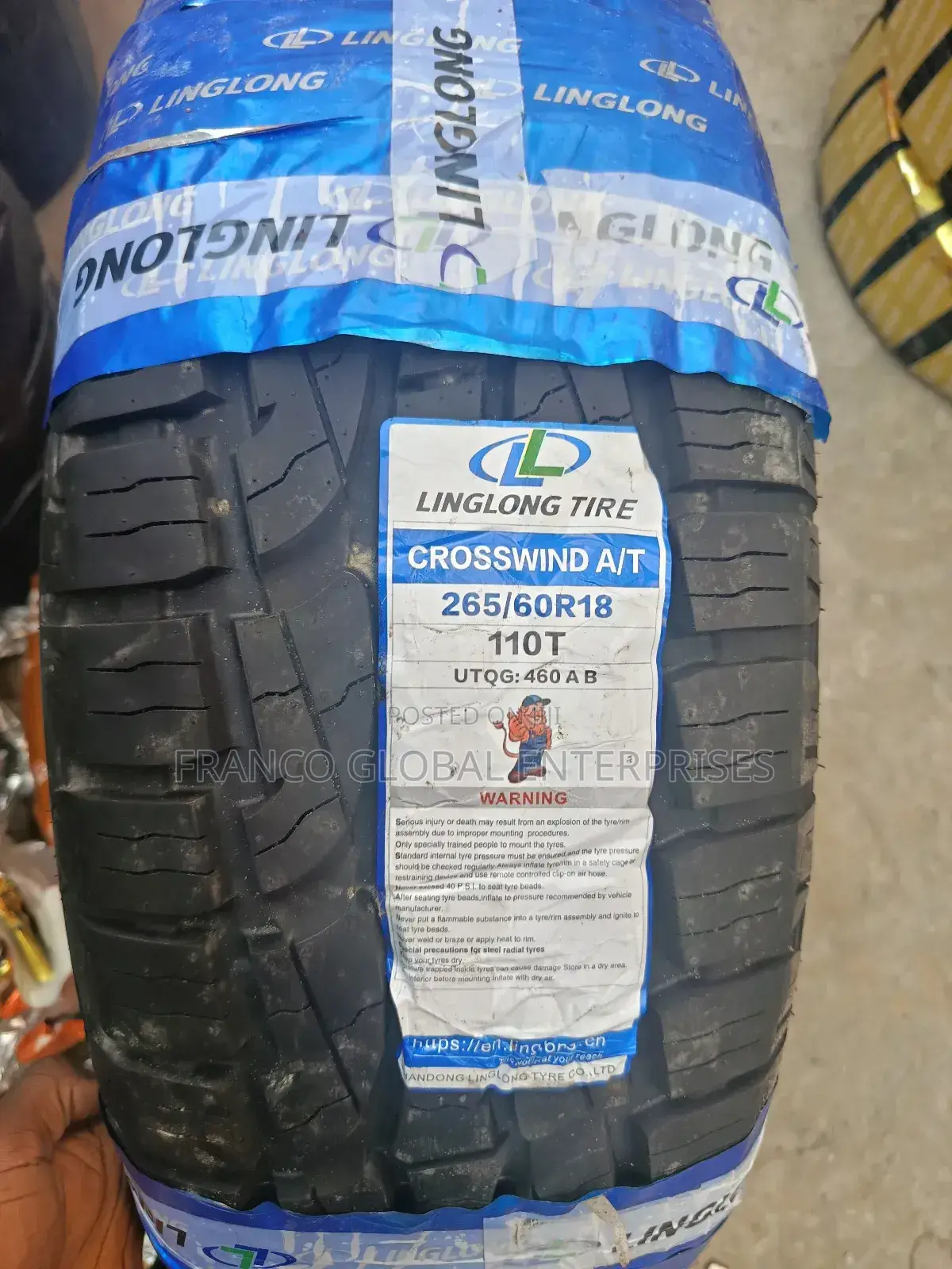 265/60r18 Linglong Tyre