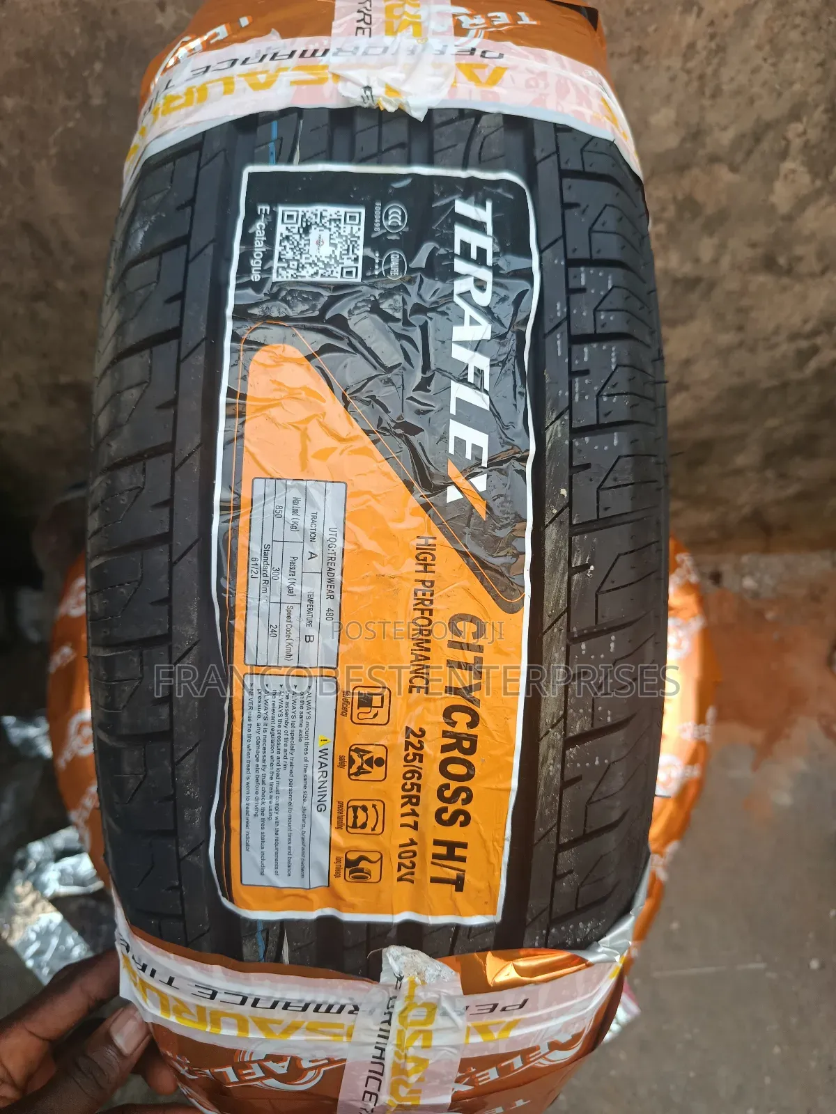 225/65r17 Teraflex Tyre