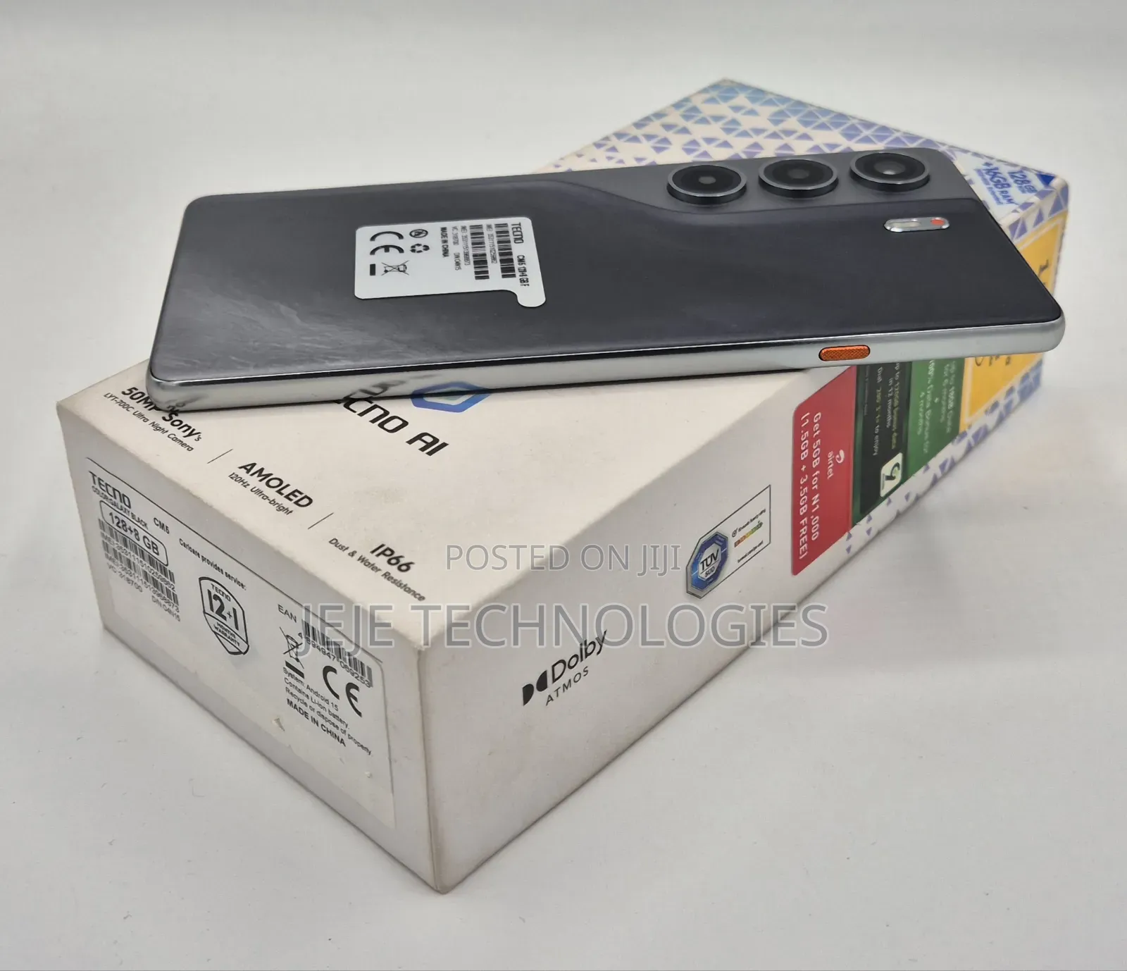 Tecno Camon 40 128 GB Black