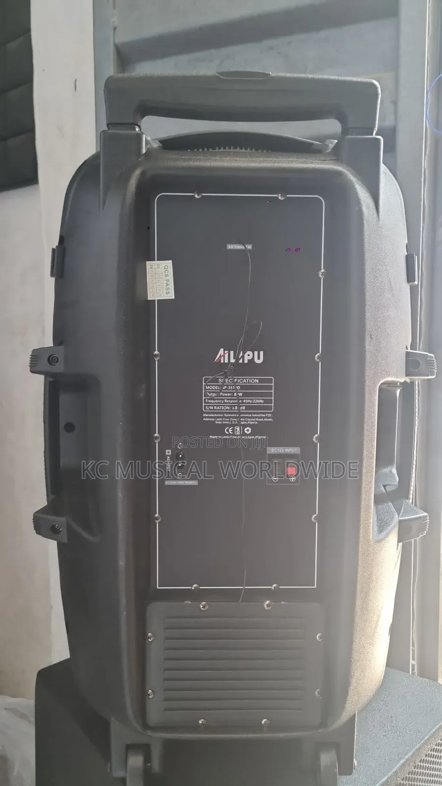 Alipu Public Address System 15-Inch