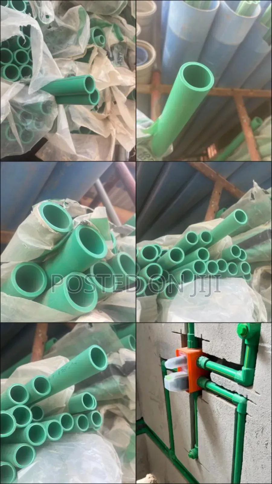 All Kinds of PPR Pipes and Fittings