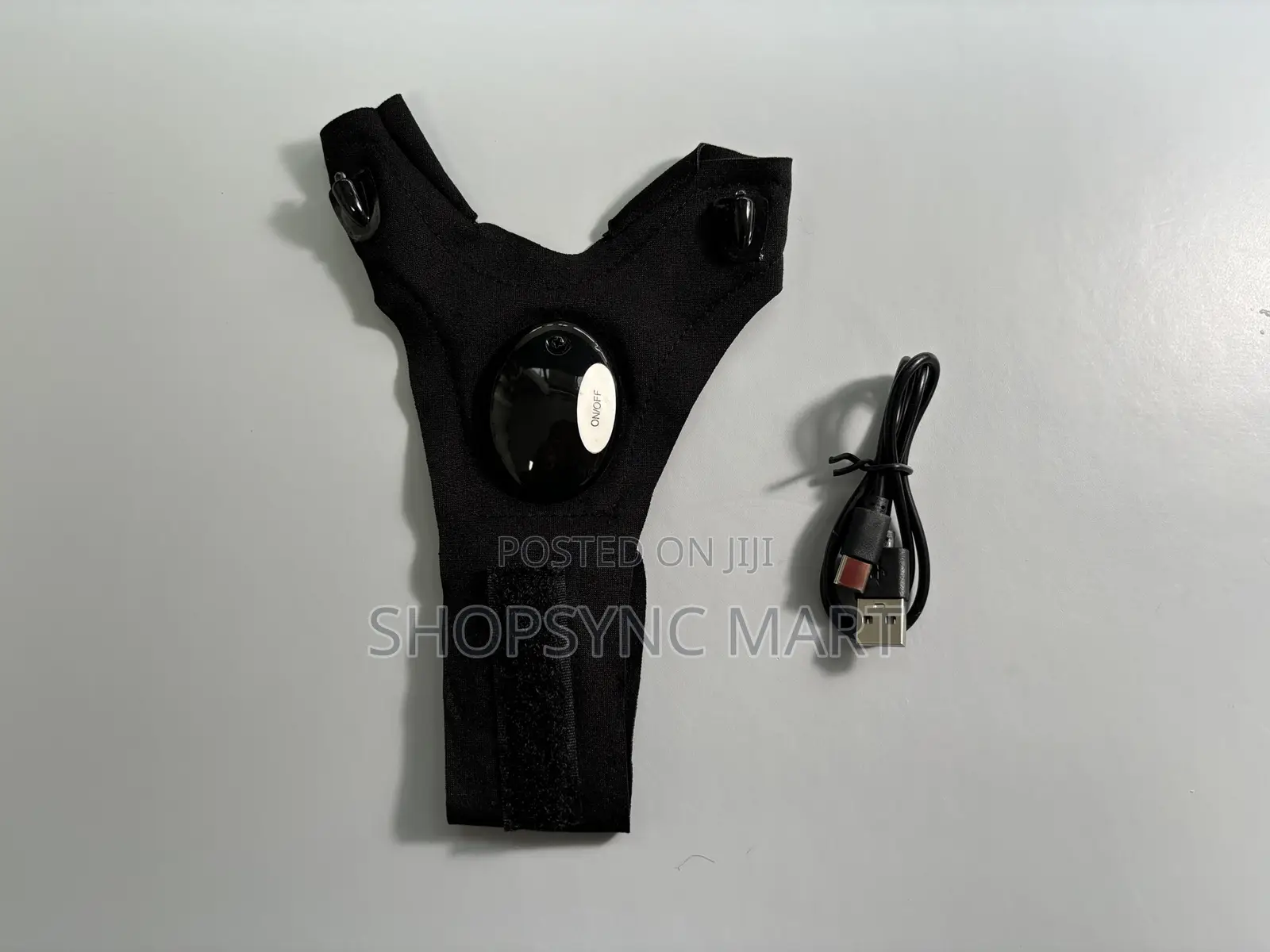 Led Work Gloves With Built-in Finger Lights