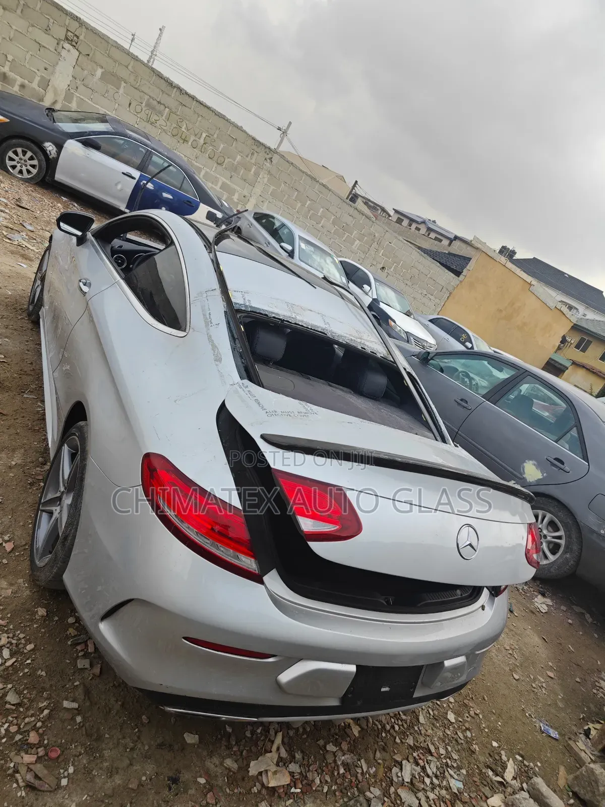C300 2017 Coupe Back Glass Available