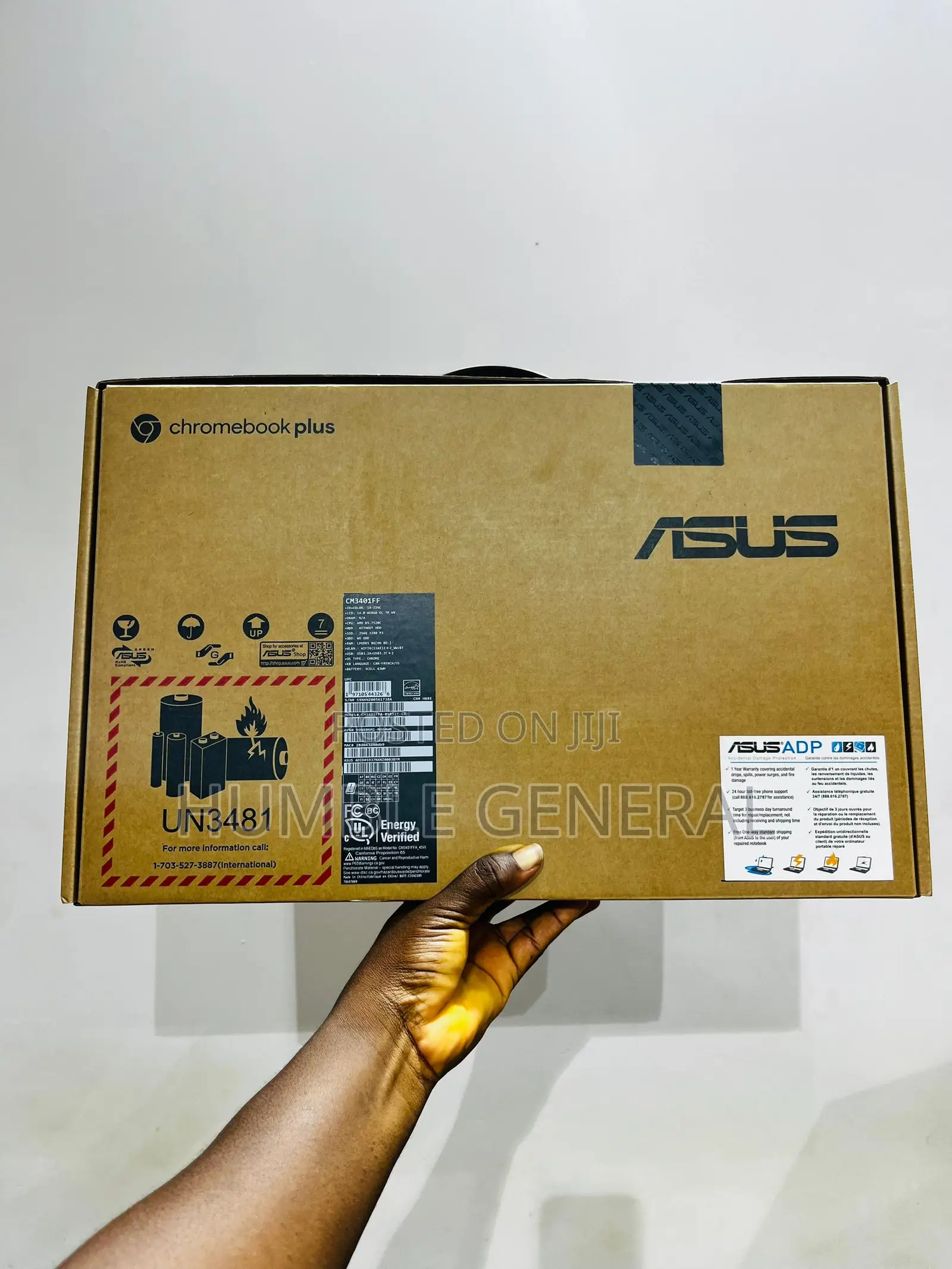 New Laptop Asus Chromebook Flip C302CA 8GB AMD Ryzen 5 SSD 256GB