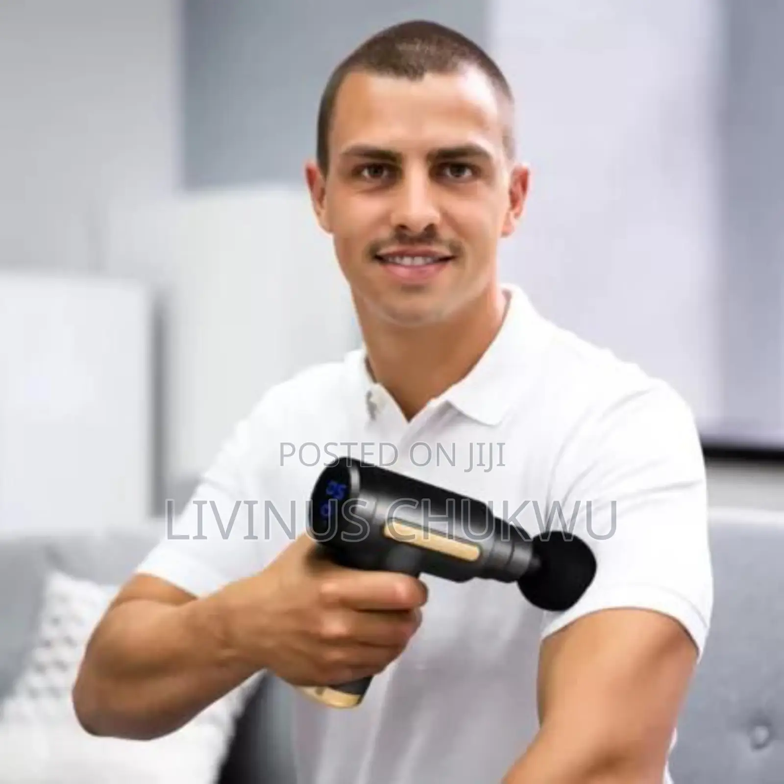 Rugged Built Fitness Massage Gun Deep Tissue Therapy Body Massager