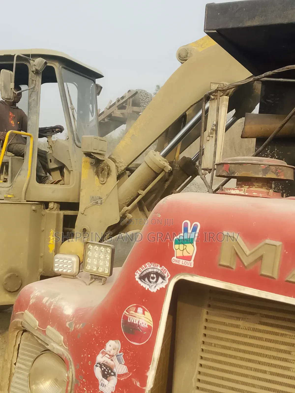Delivery of Shipping and Granite for Construction Project Use