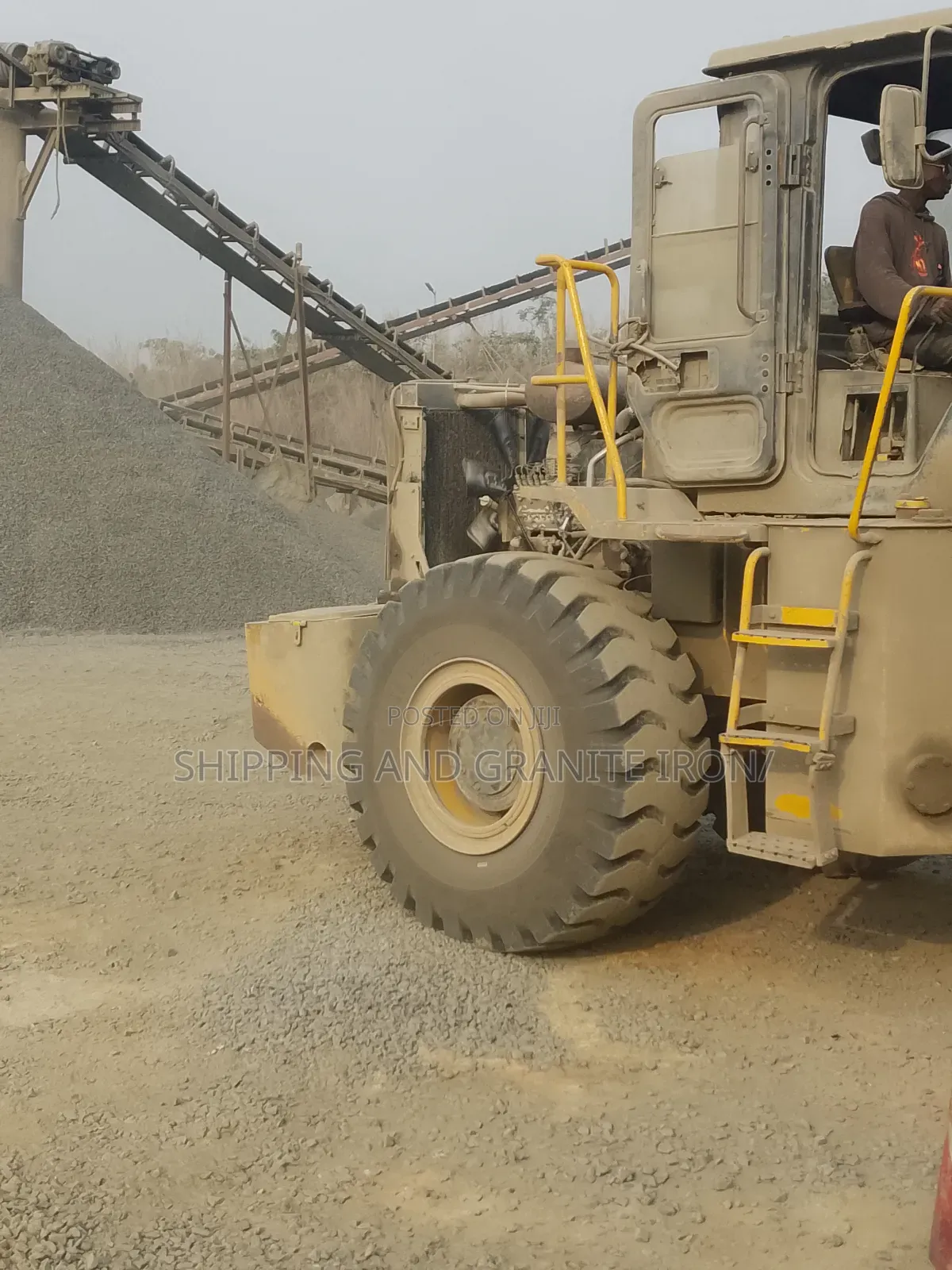 Delivery of Shipping and Granite for Construction Project Use