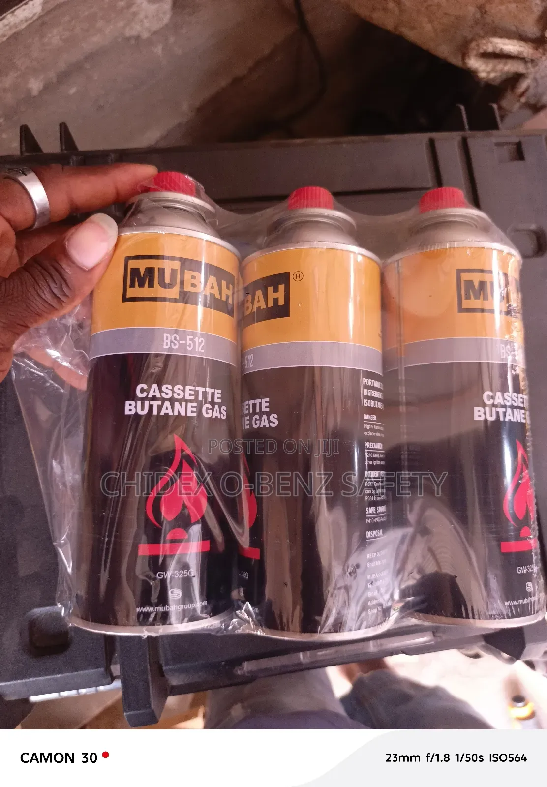 Cassette Butane Gas Bs-512 Mubah