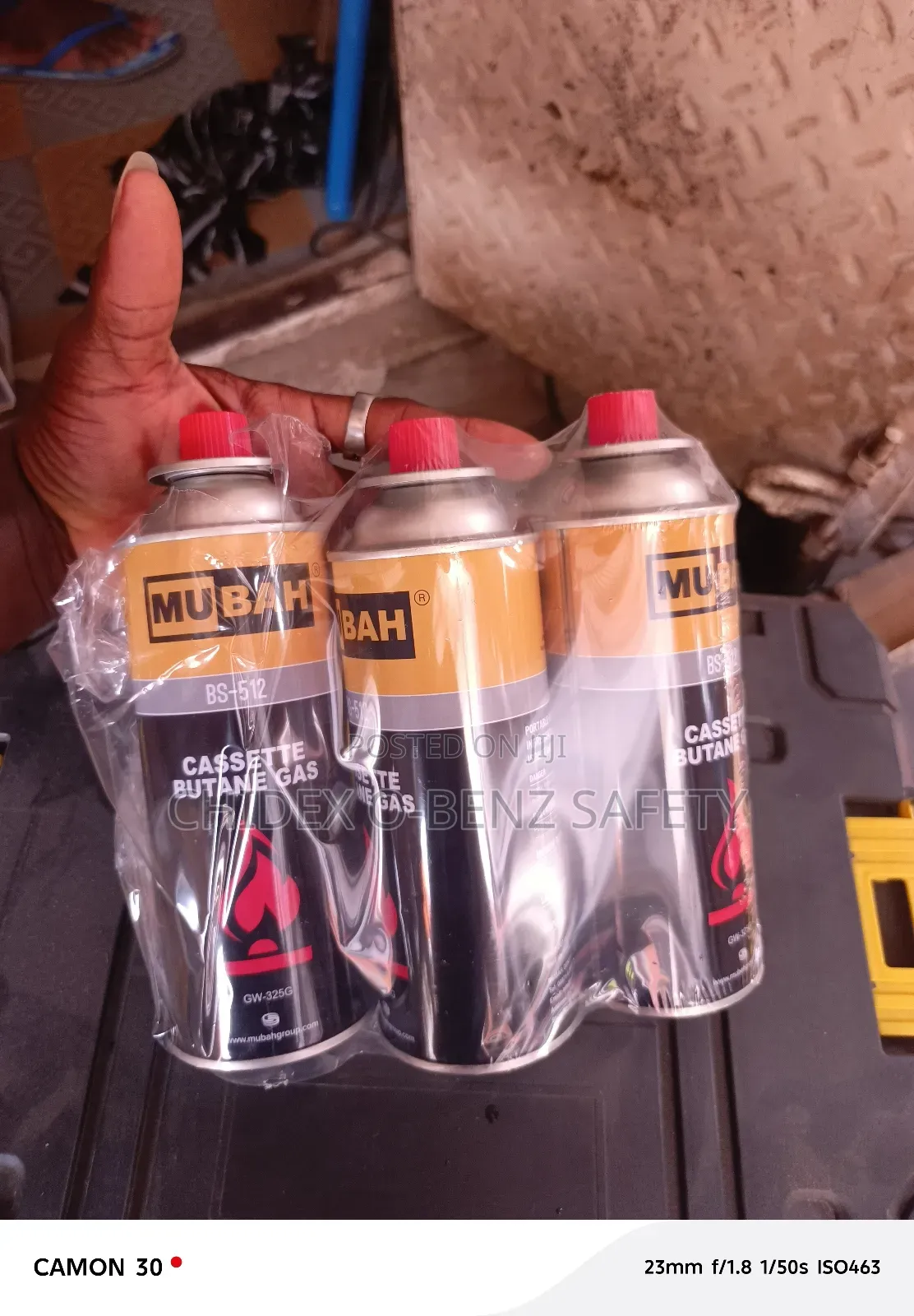 Cassette Butane Gas Bs-512 Mubah