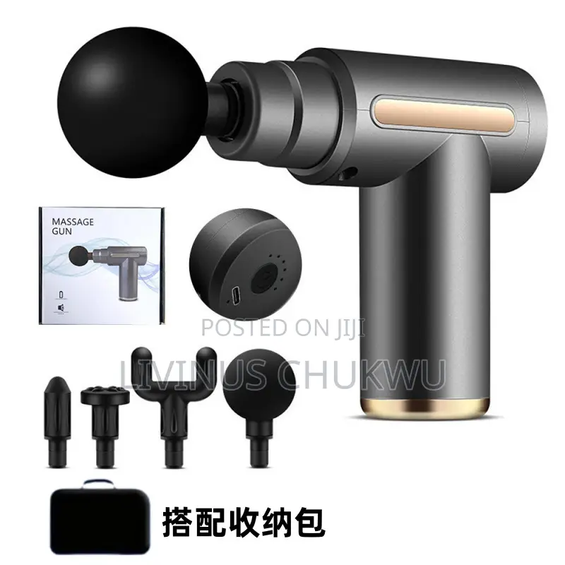 Rugged Built Fitness Massage Gun Deep Tissue Therapy Body Massager