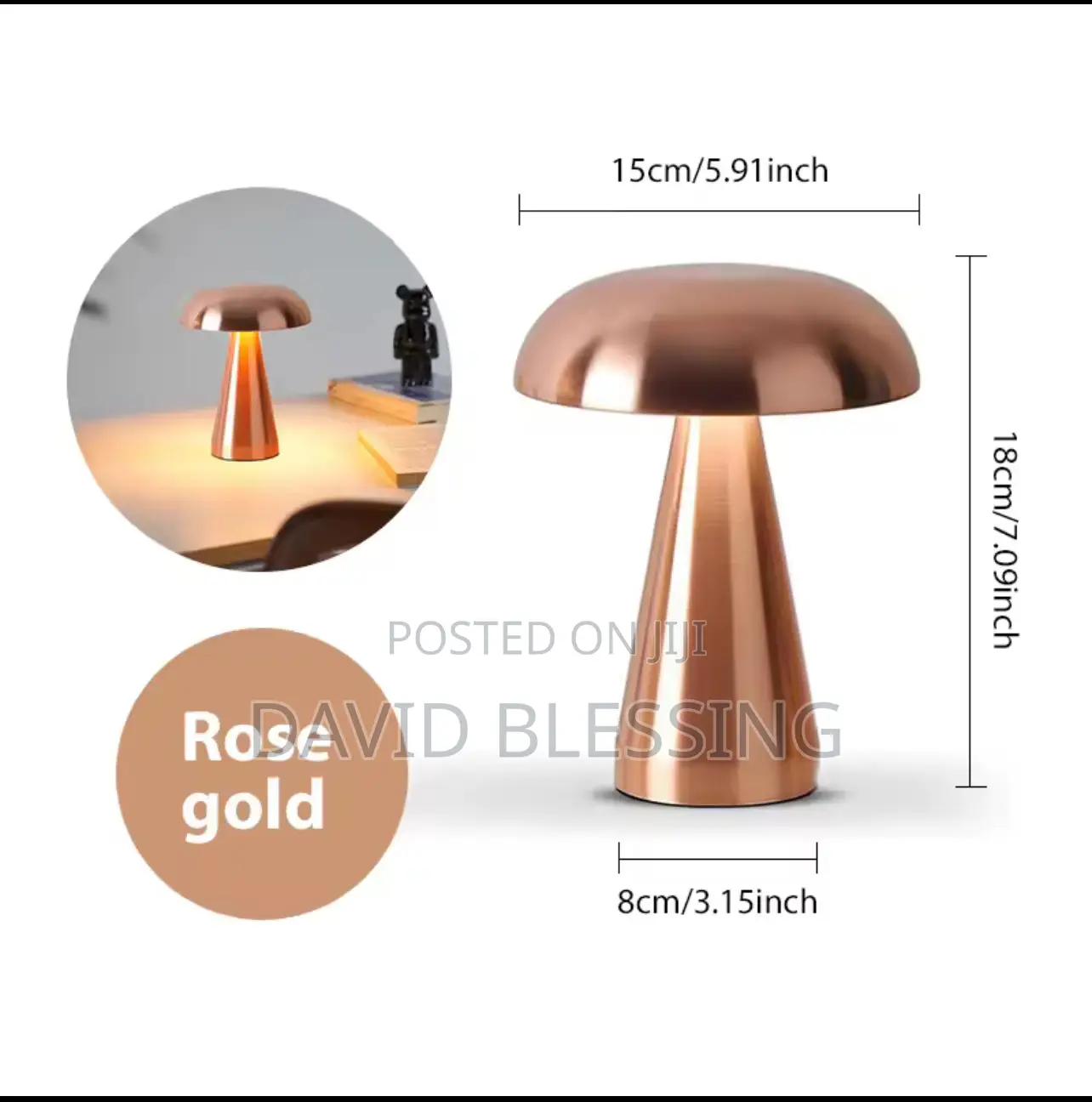 Mushroom Table Lamp