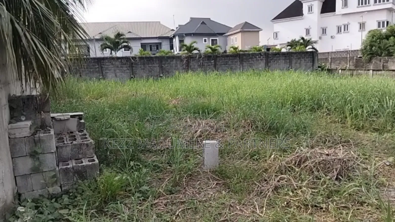 For Sale : 2 Plots at Potter's Estate, Peter Odili, Ph