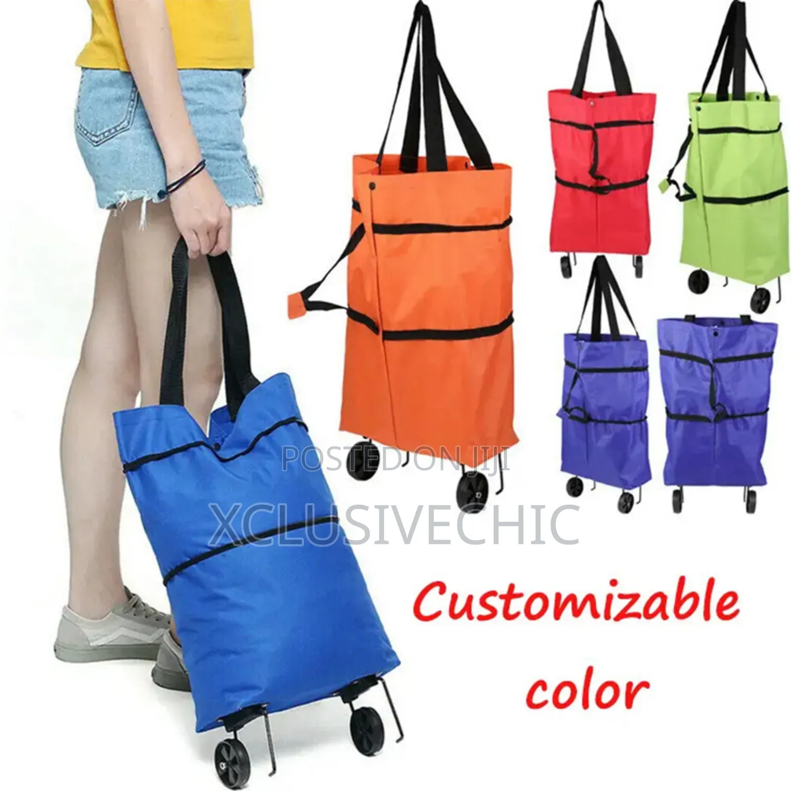 Foldable Shopping Trolley Bags