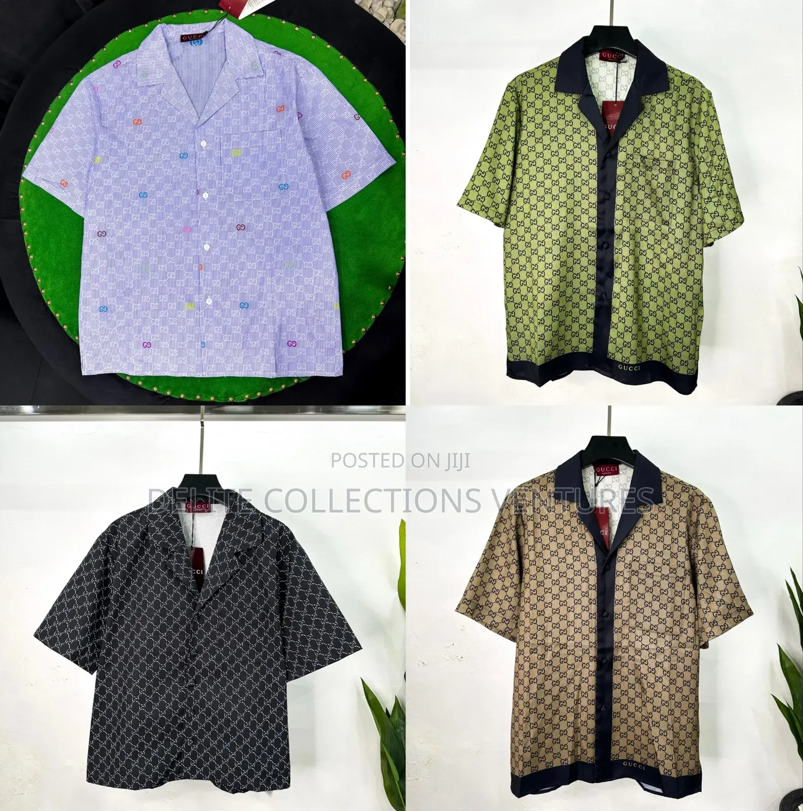 *Gucci Short-Sleeve Shirt Collections*
*Available in M-Xl