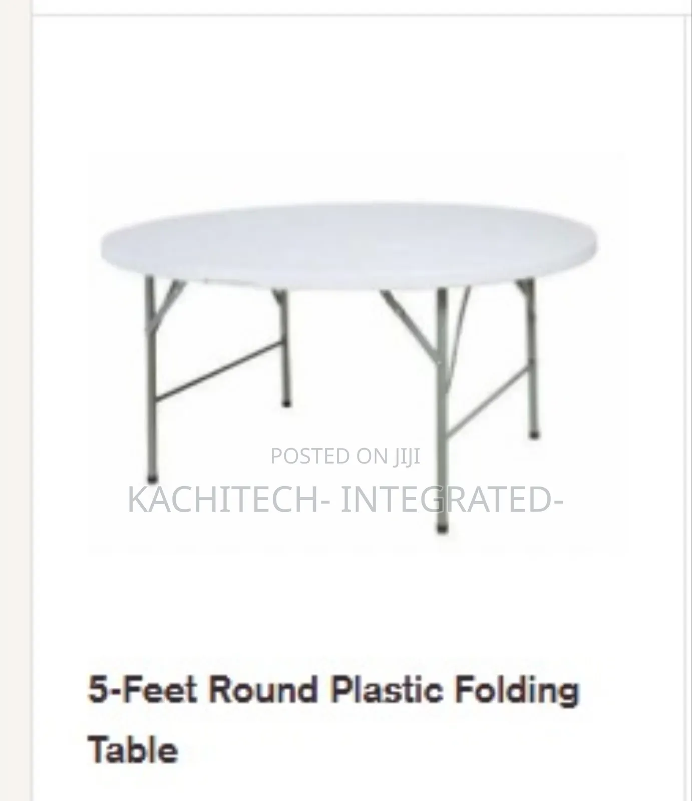 5 Feet Round Table