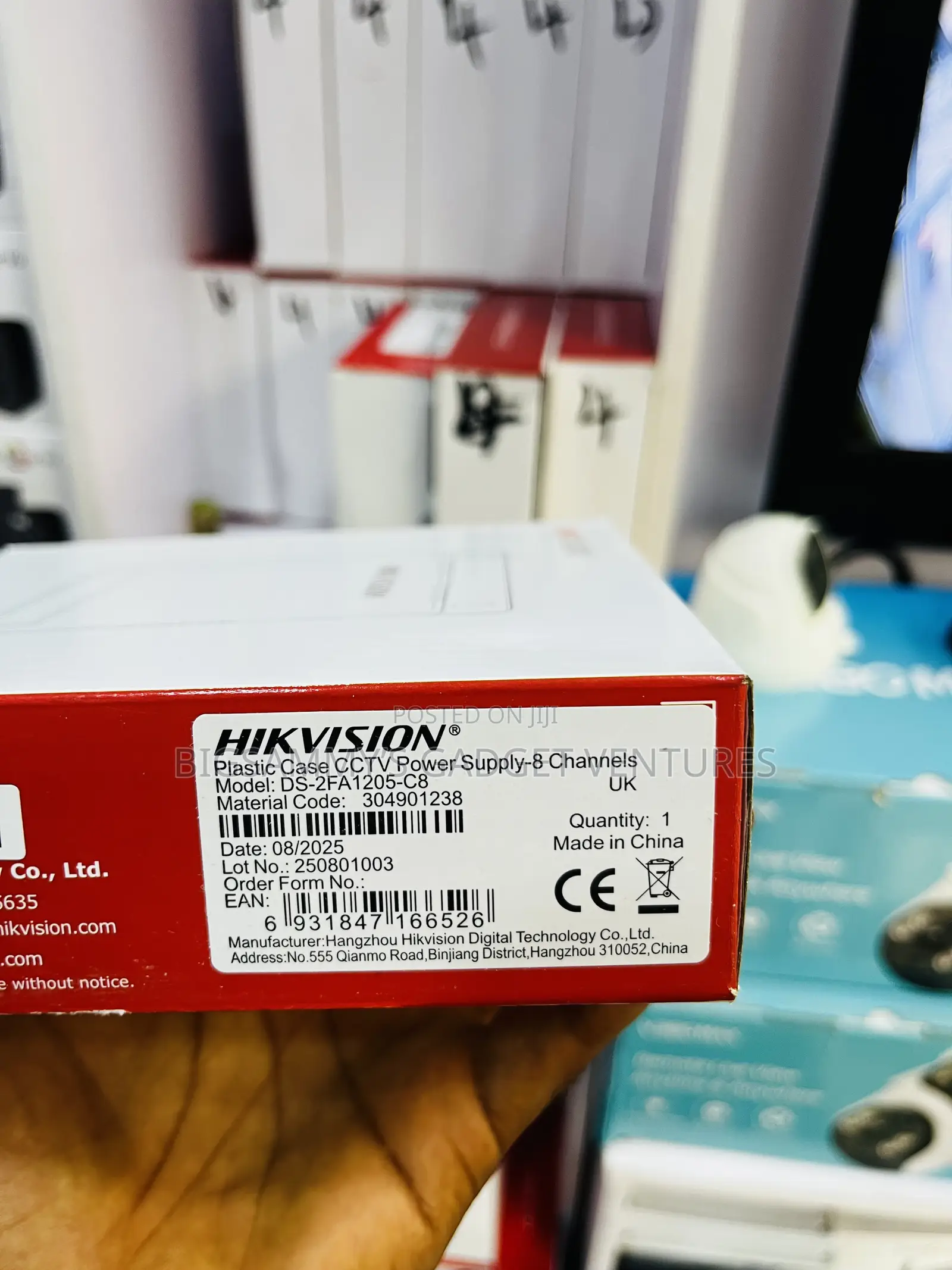 Hikvision 8way Power Supply Box
