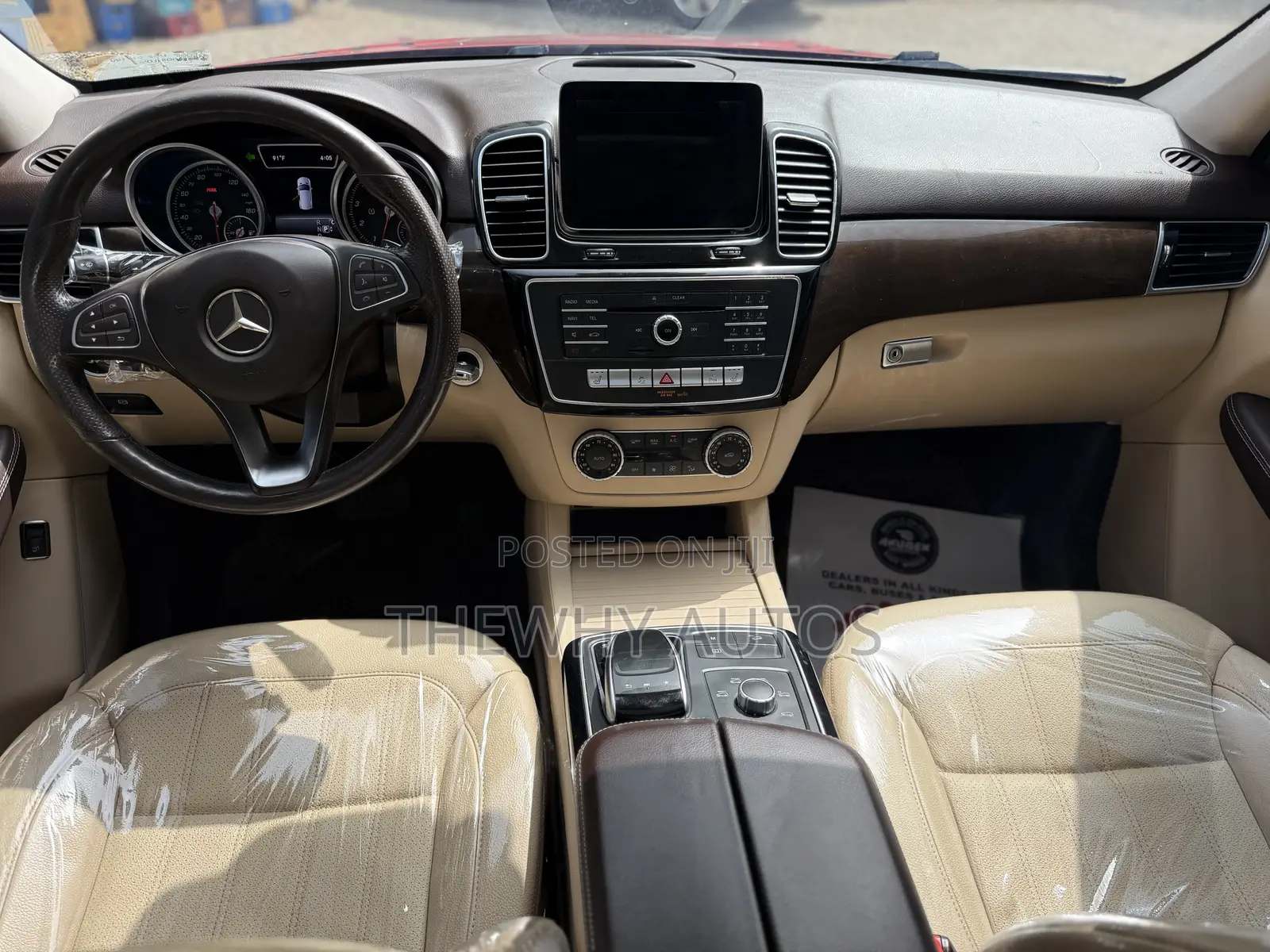 Mercedes-Benz GLE-Class GLE 350 2017 Red