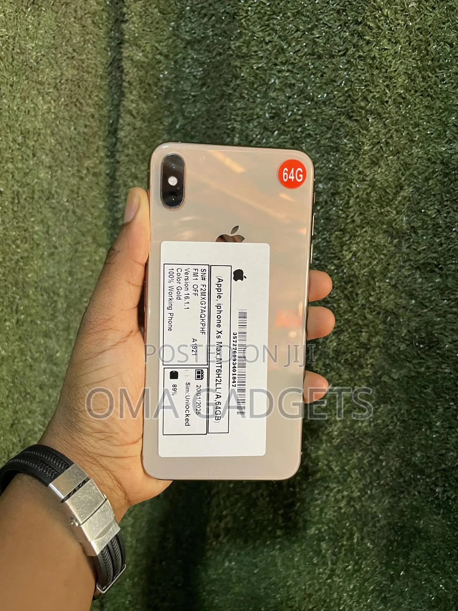 Apple iPhone XS Max 64 GB Gold
