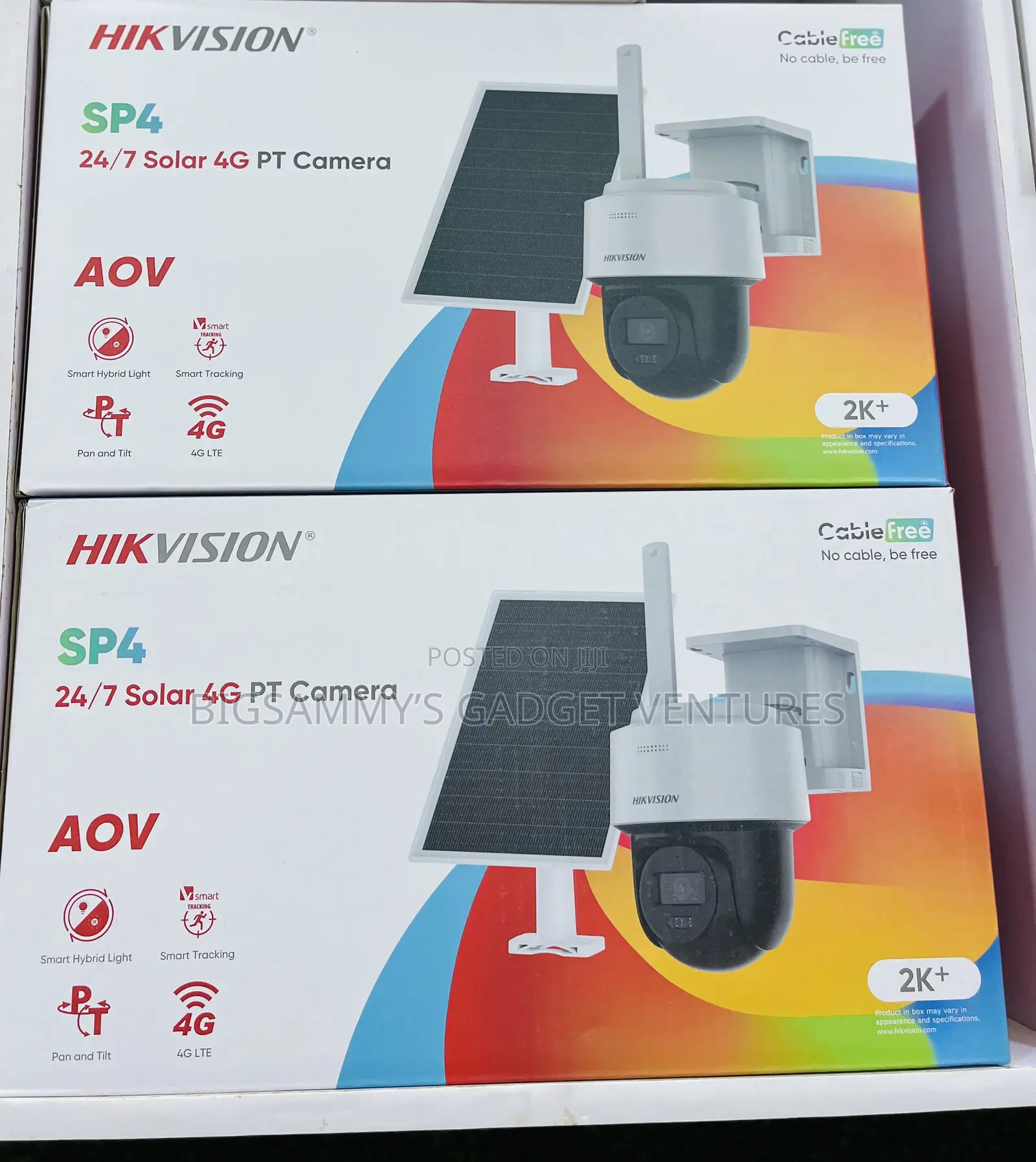 Hikvision Sp4 24/7 Solar 4g Pt Indoor Camera