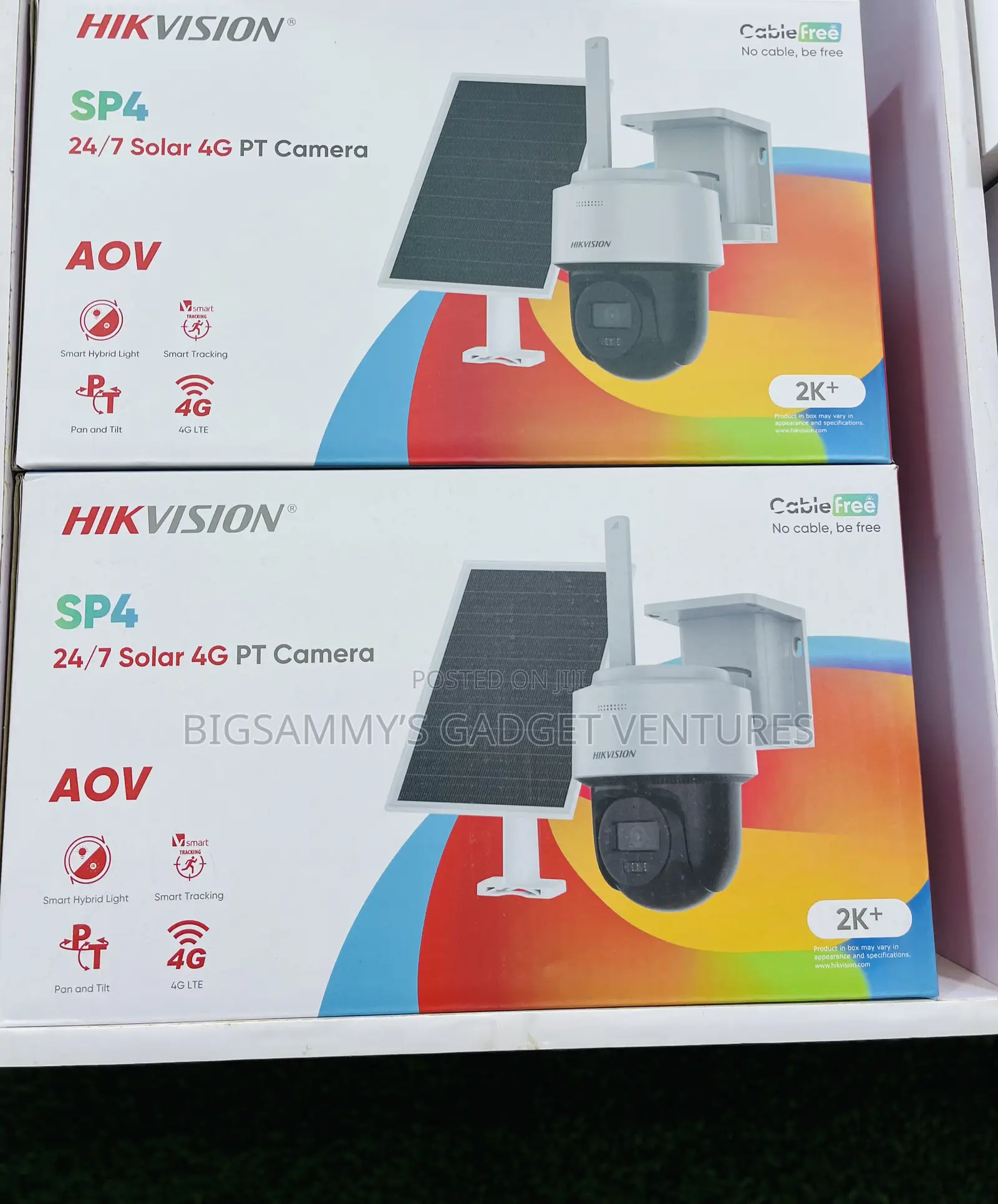 Hikvision Sp4 24/7 Solar 4g Pt Indoor Camera