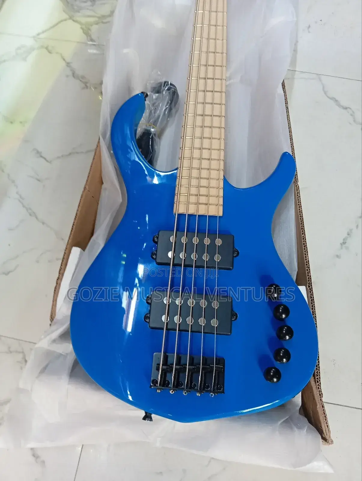Five String Fender Active Bass Guitar 