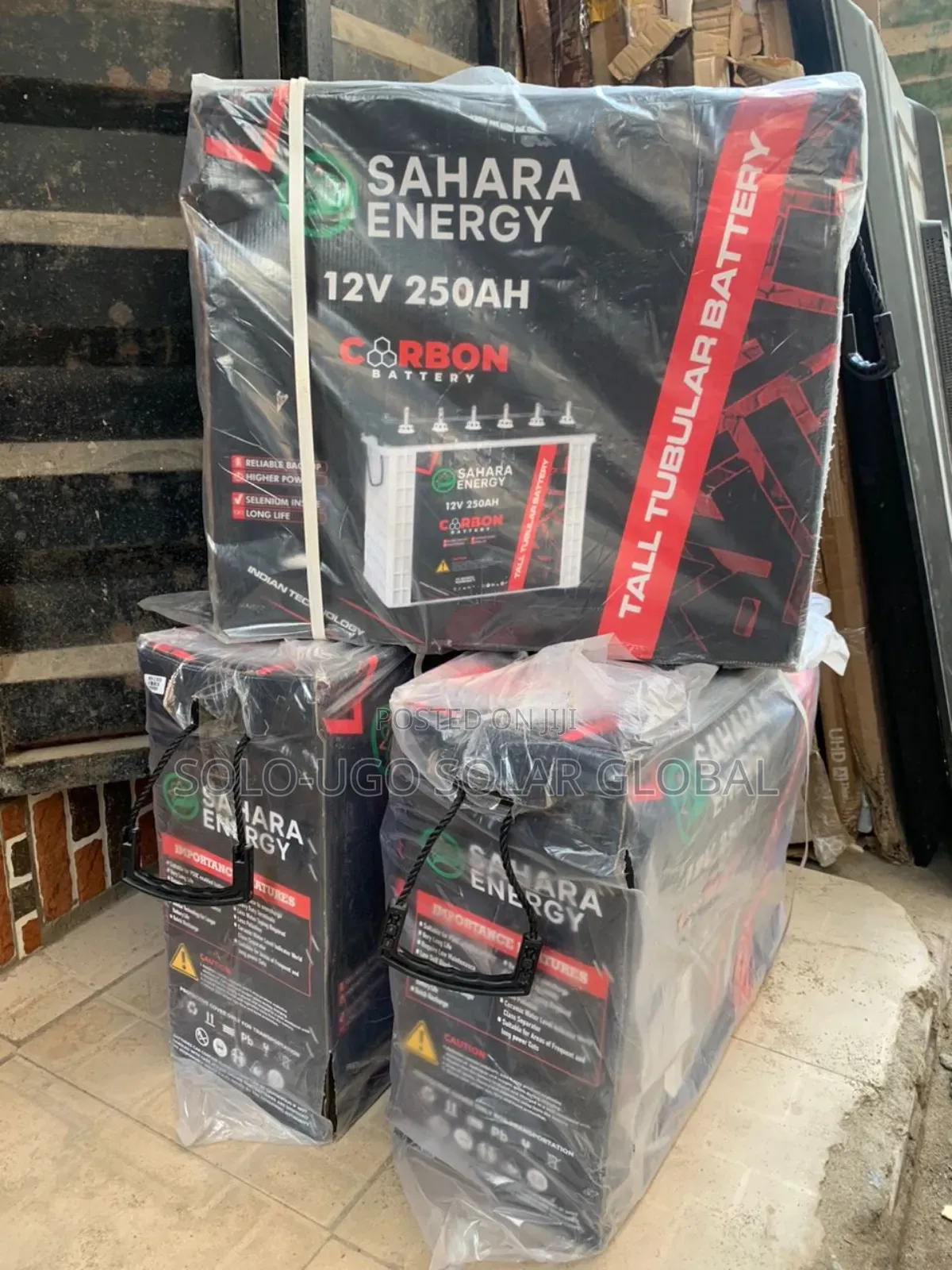 250ah 12v Sahara Energy Tubular Battery