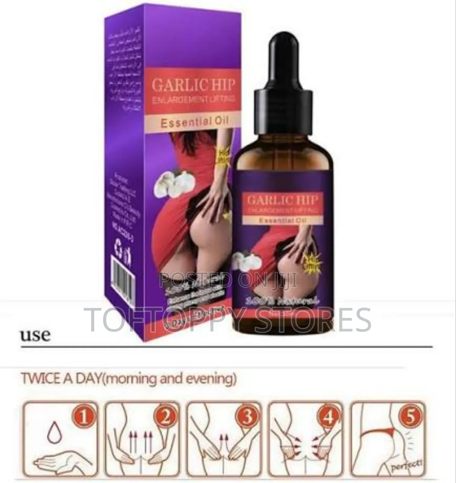 Garlic Hip Enlargement Lifting Oil