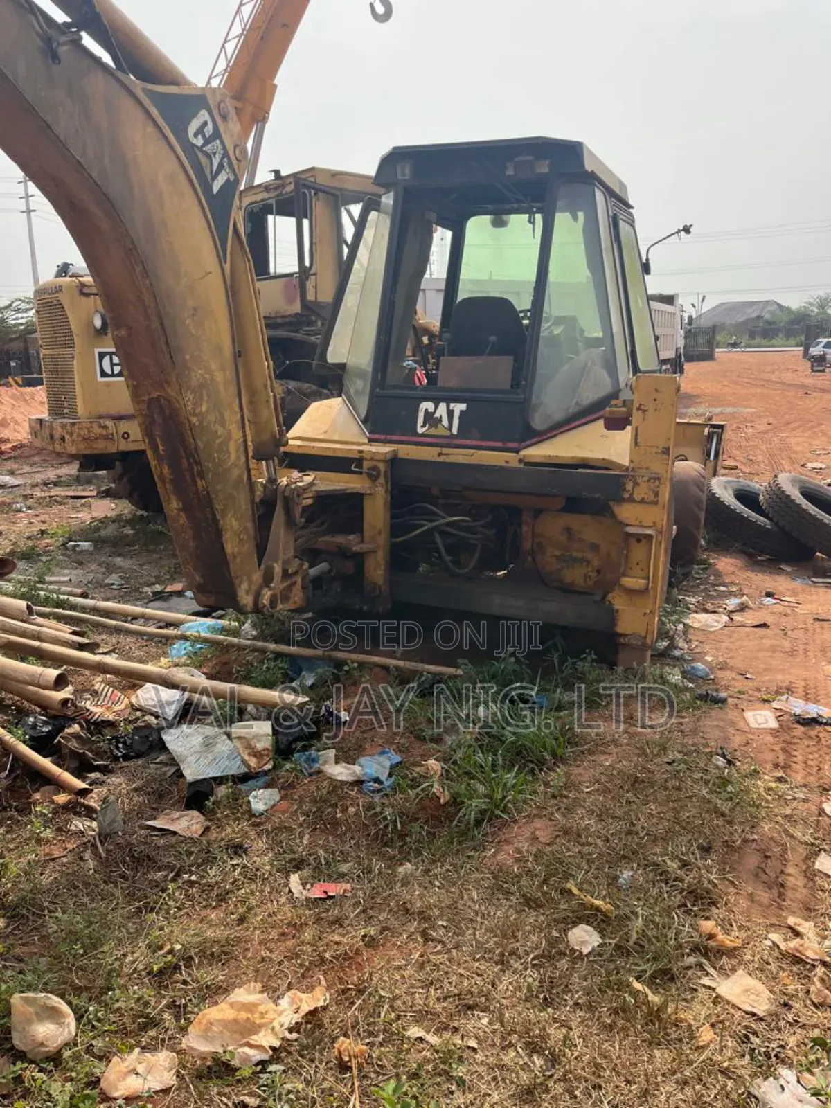 Cat Backhoe Loader 428b - Construction Company Use