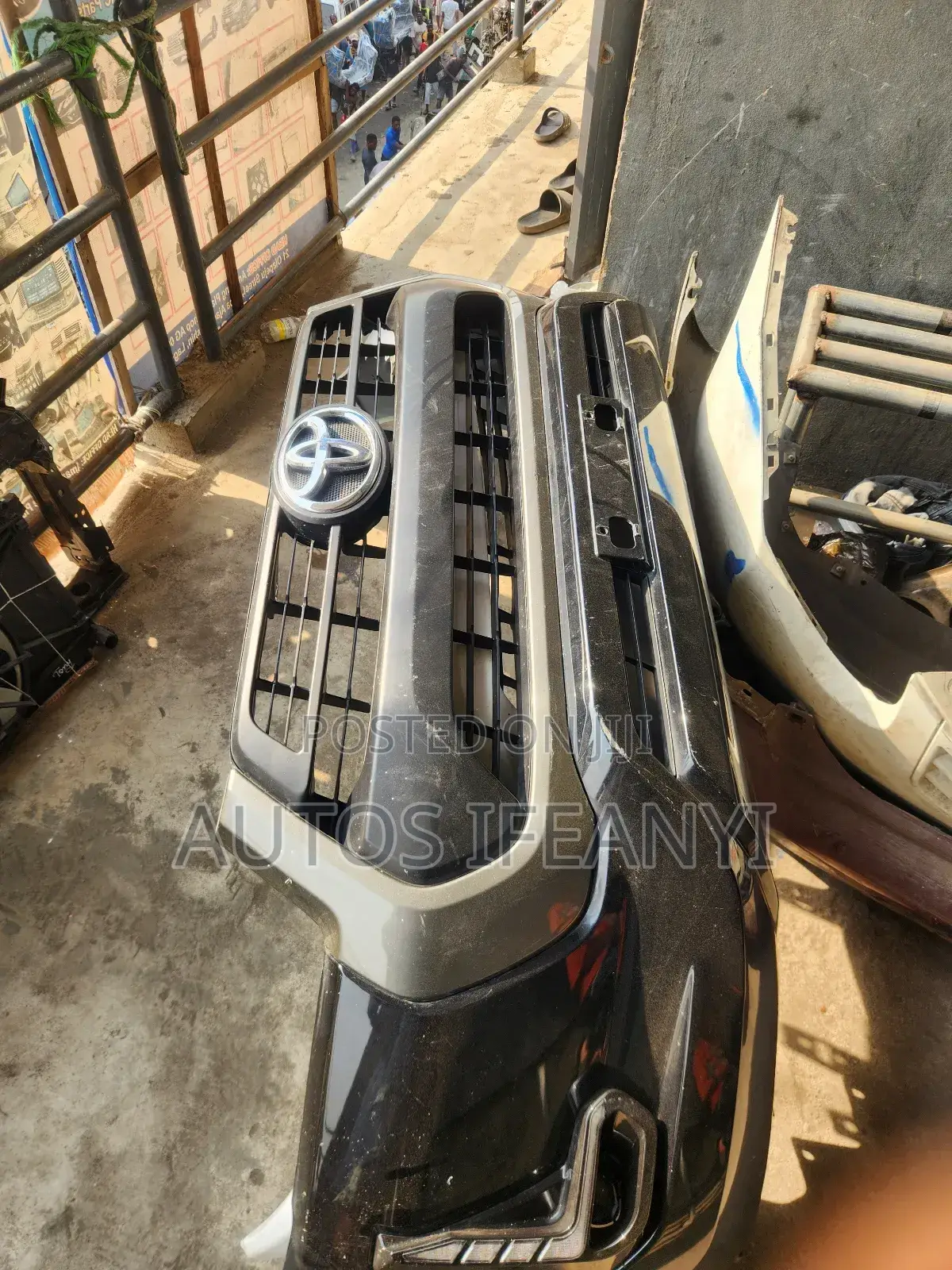Complete Front Bumper for Toyota Hilux 2020 Available Dm