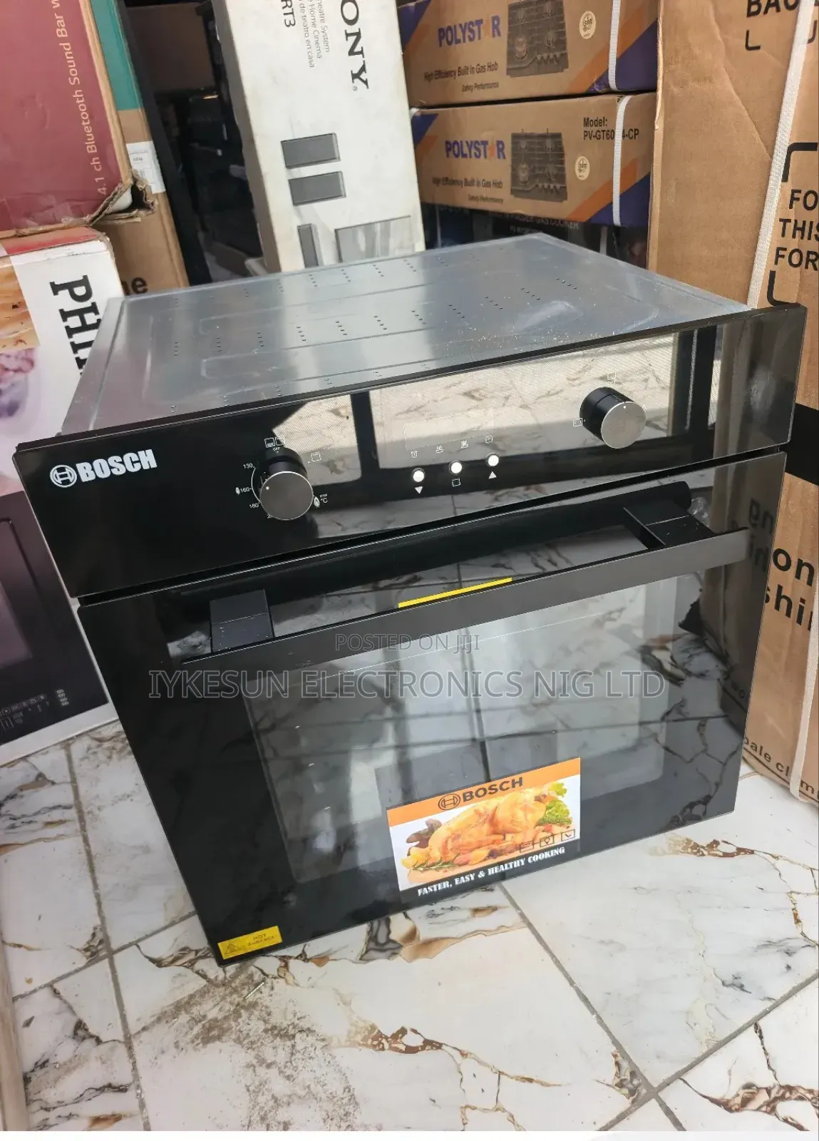 Original Quality Bosch Inbuilt Electric Gas Oven Low Voltage 75l