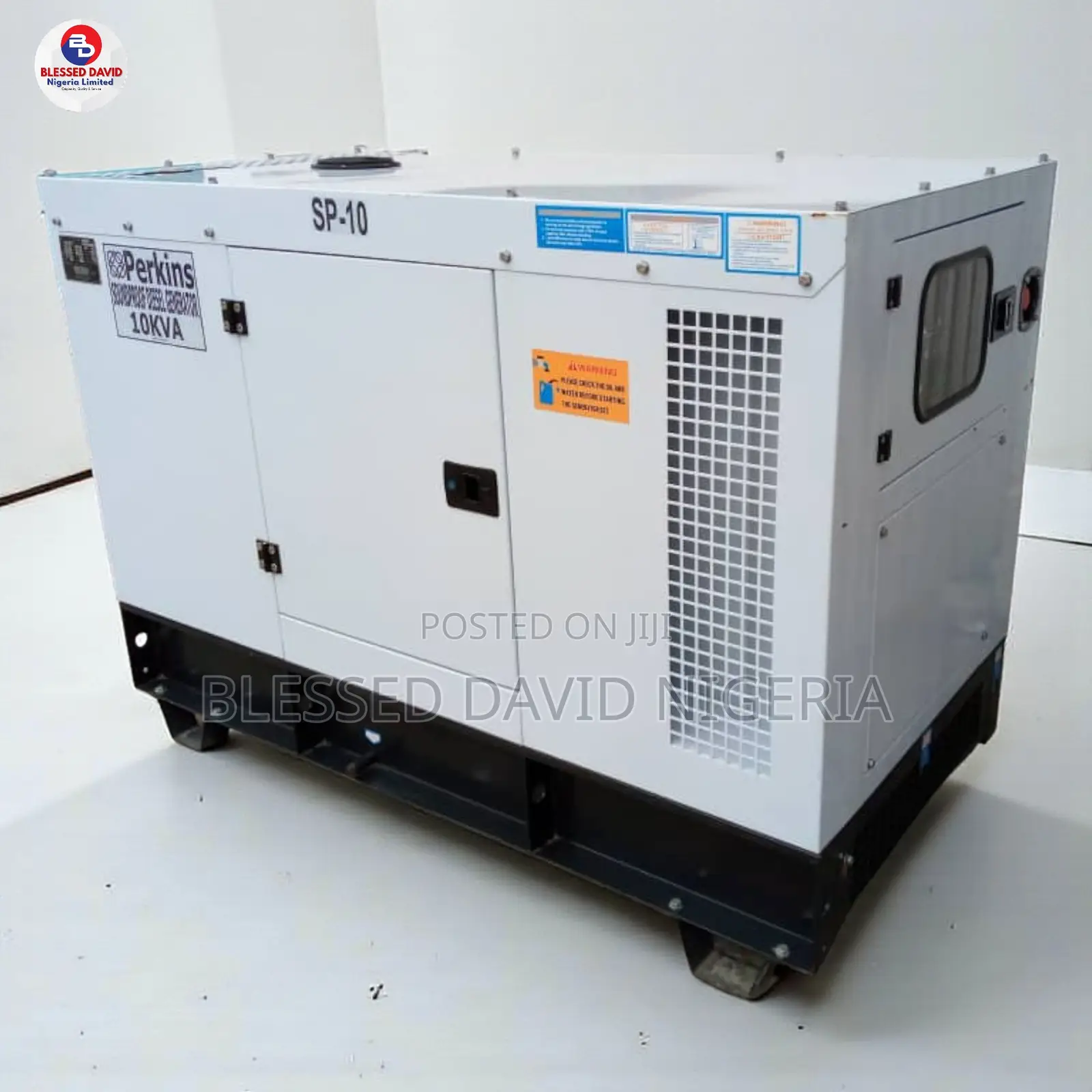 10kva Perkins Soundproof Diesel Generator