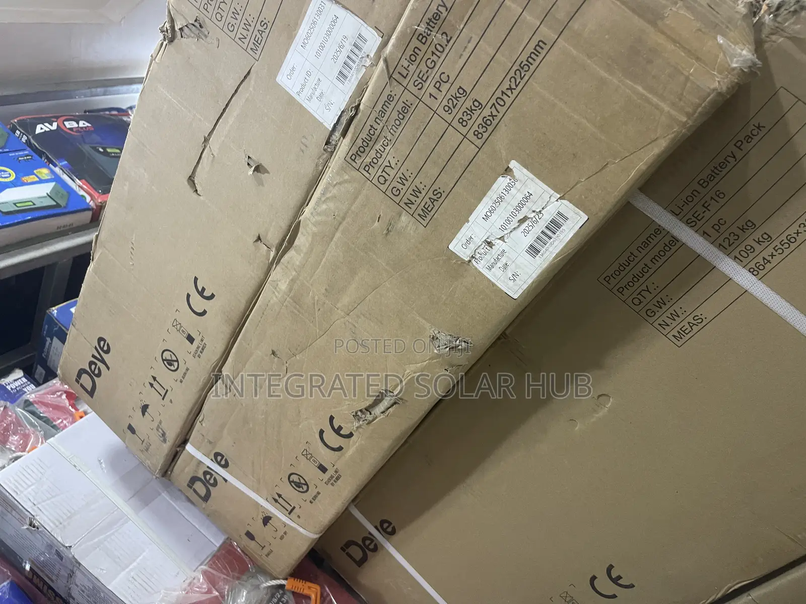 Deye 16kwh Lithium Battery