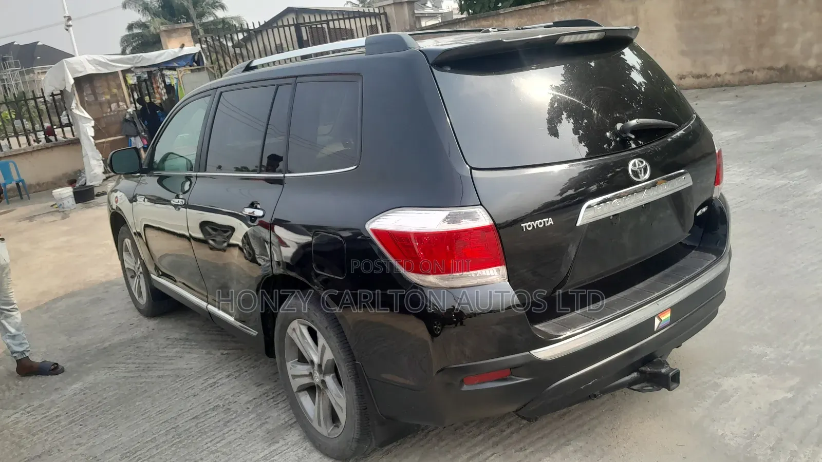 Toyota Highlander Limited 3.5l 4WD 2013 Black