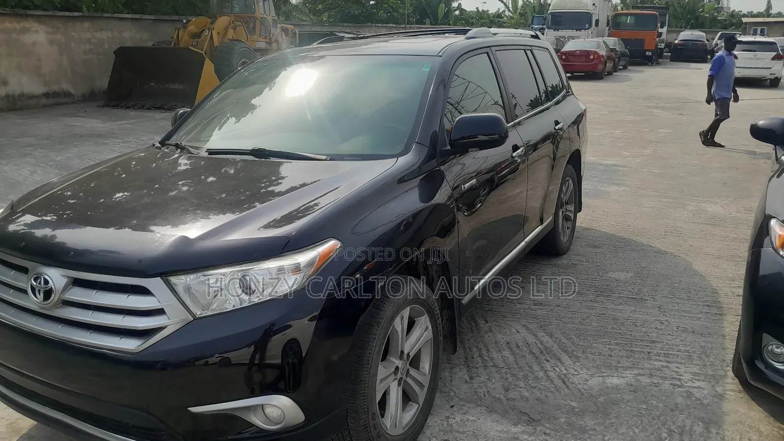 Toyota Highlander Limited 3.5l 4WD 2013 Black