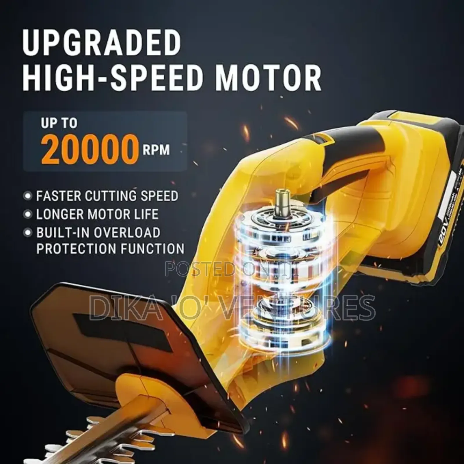 Hedge Trimmer Delivers Power and Run-Time for Most Trimming