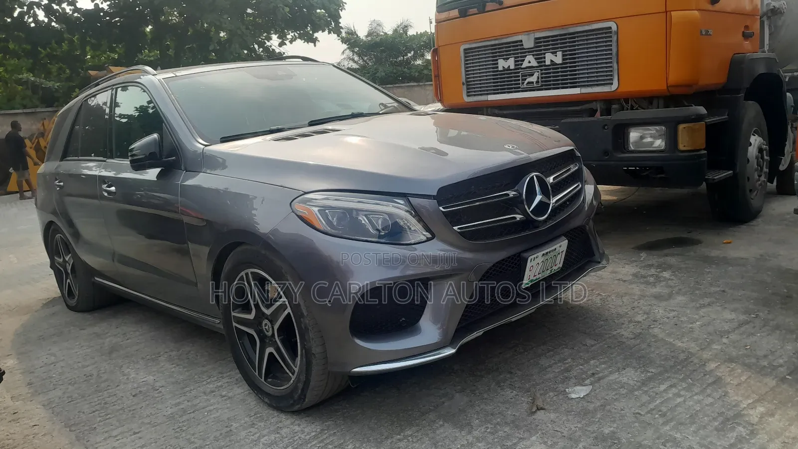 Mercedes-Benz GLE-Class AMG GLE 43 4MATIC 2017 Gray