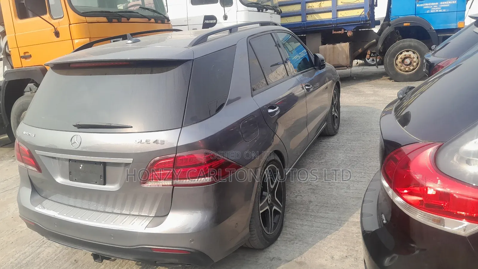 Mercedes-Benz GLE-Class AMG GLE 43 4MATIC 2017 Gray