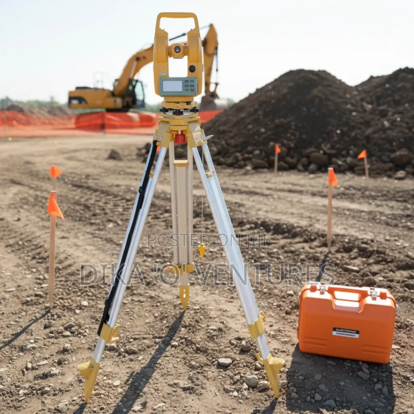 Surveying Instrument Digital Theodolite With Laser Beam