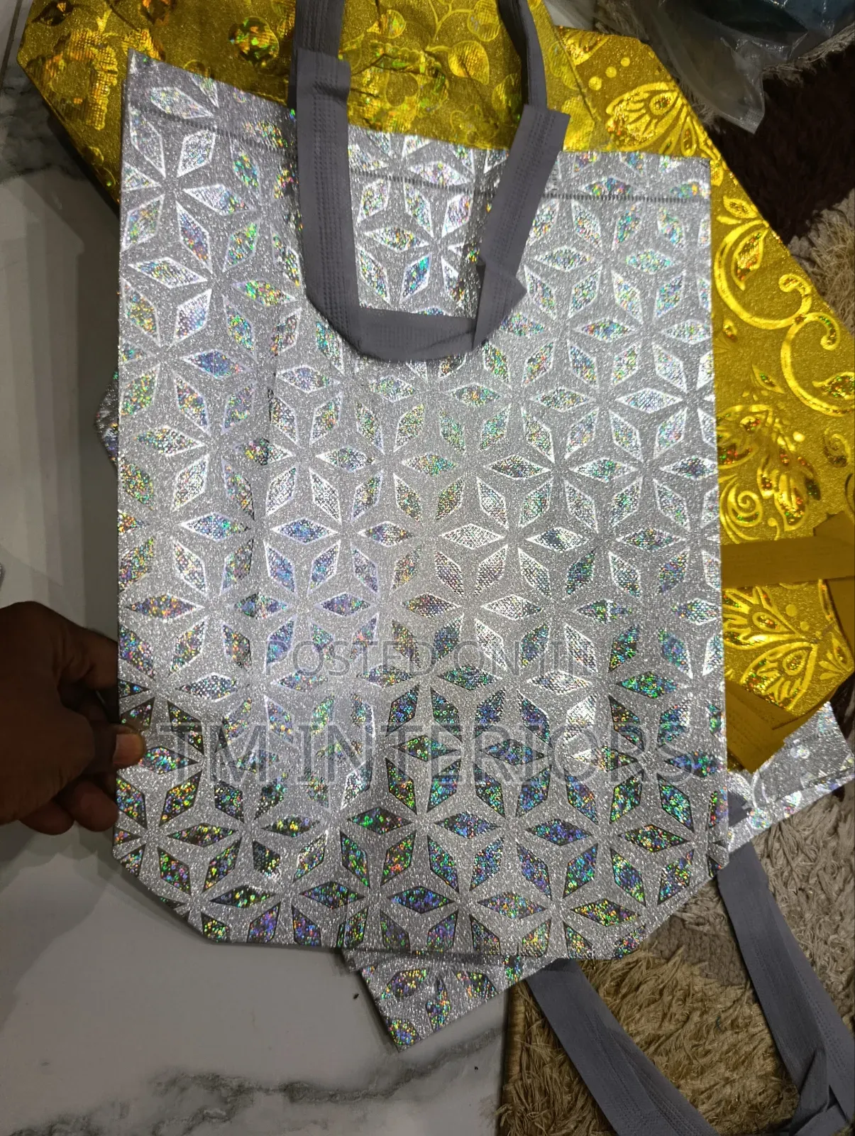 Gold and Silver Beautiful Gift/Souvenir Bags, 10,500 Per 12 PCS