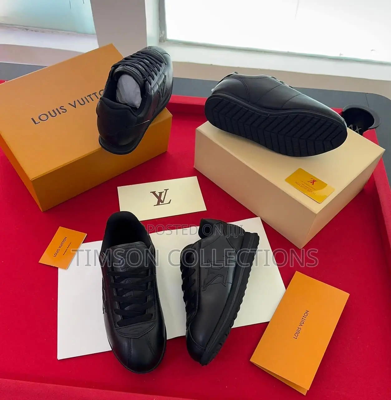 Luxury Louis Vuitton Sneakers Sharp Look