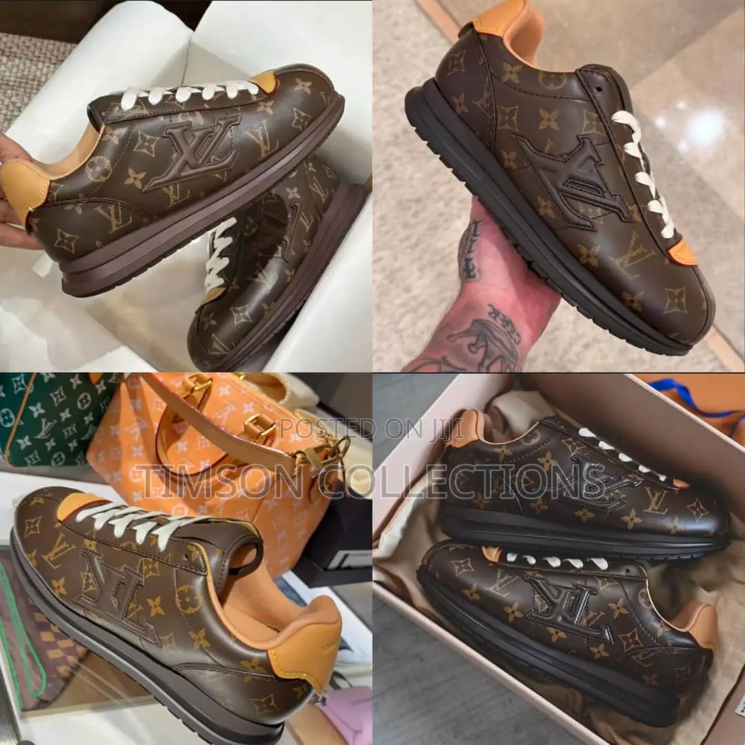 Luxury Louis Vuitton Sneakers Sharp Look