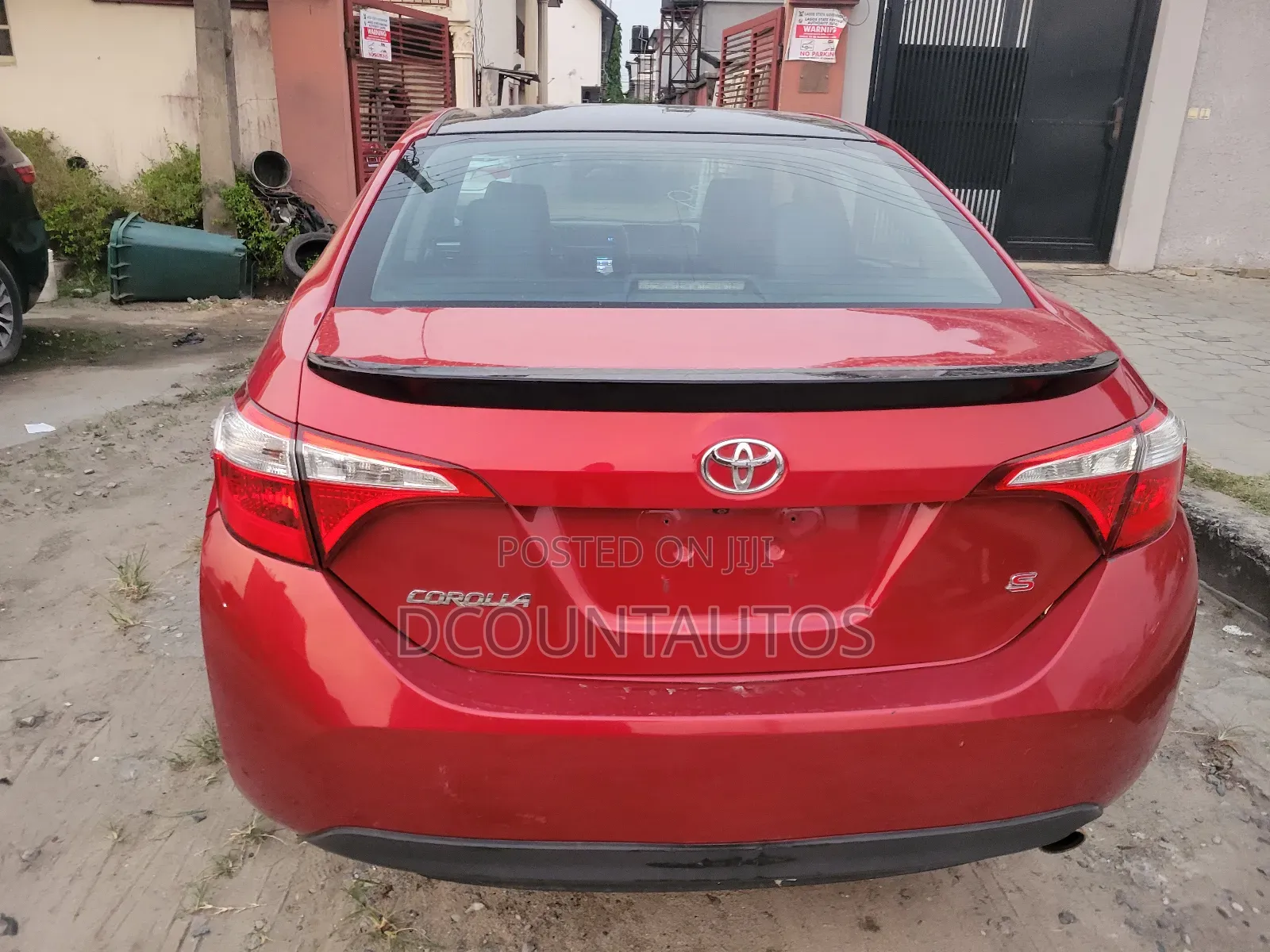 Toyota Corolla S Plus 4dr Sedan (1.8L 4cyl CVT) 2015 Red