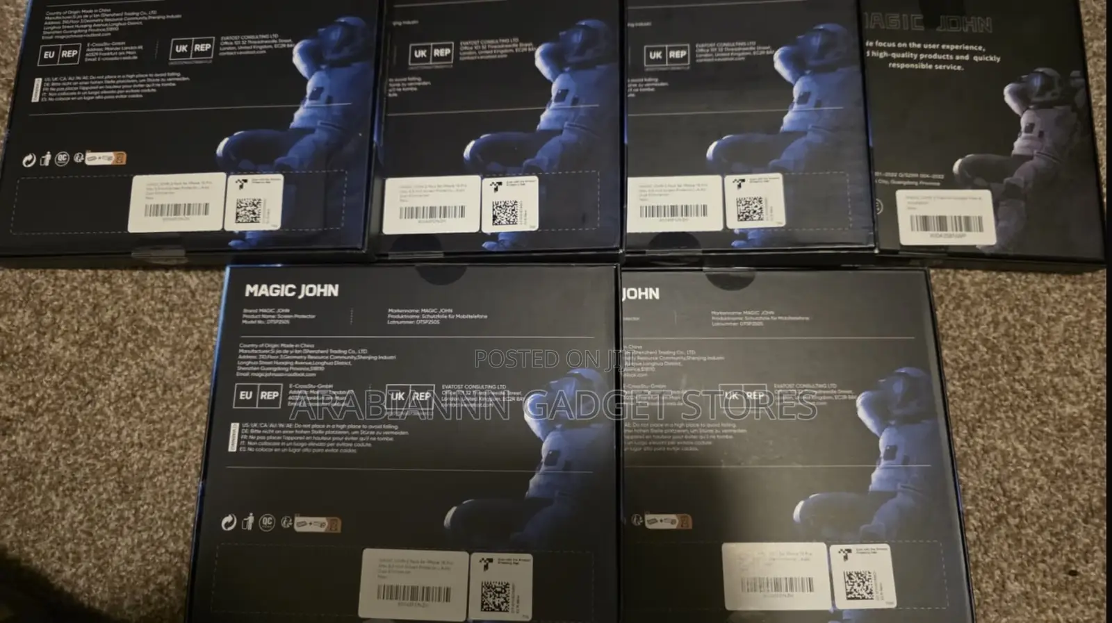 iPhone 16 Pro Max Screen Protector (Available in Singles Packs)